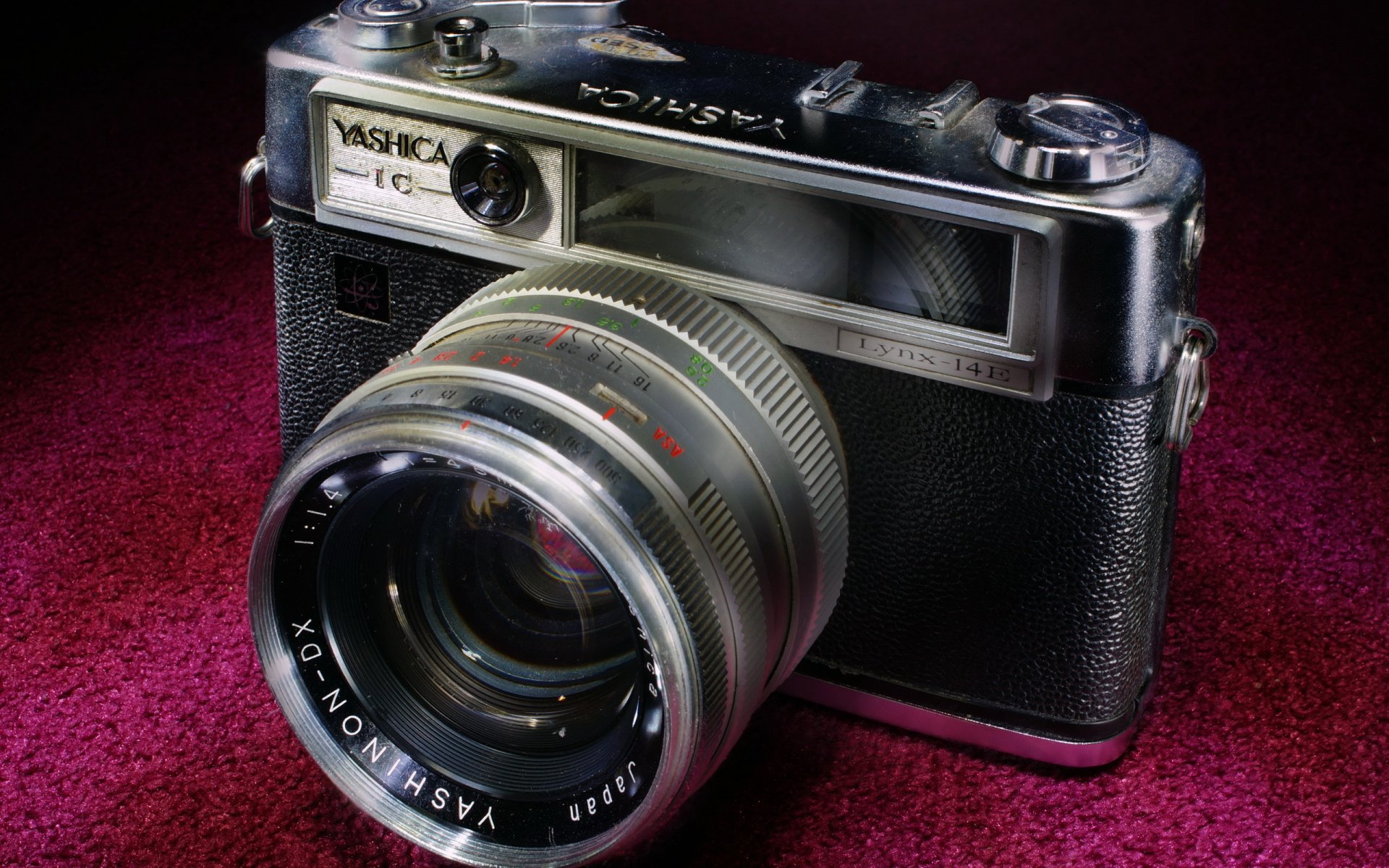 the camera yashica background