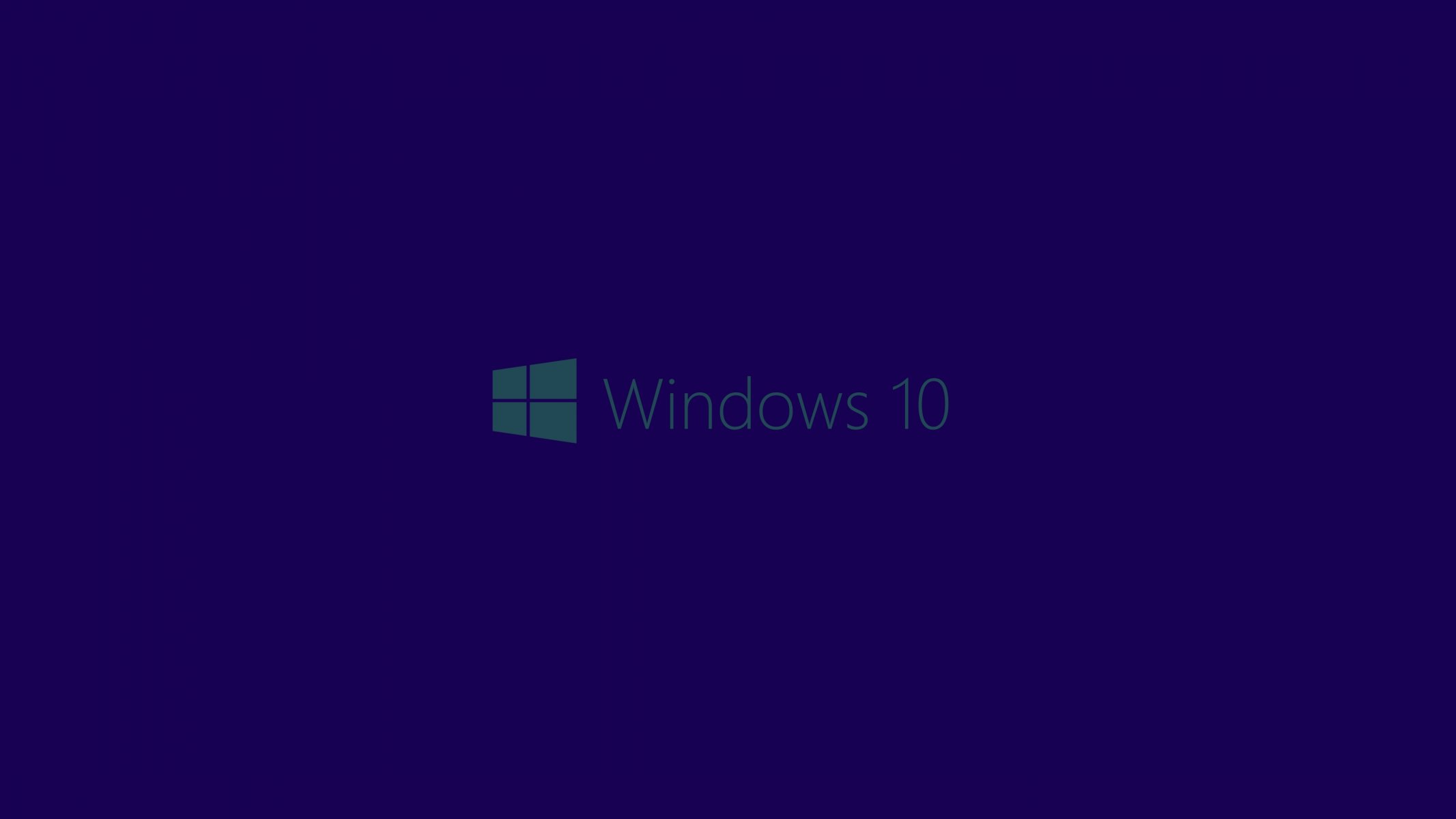 windows 10 background blue logo