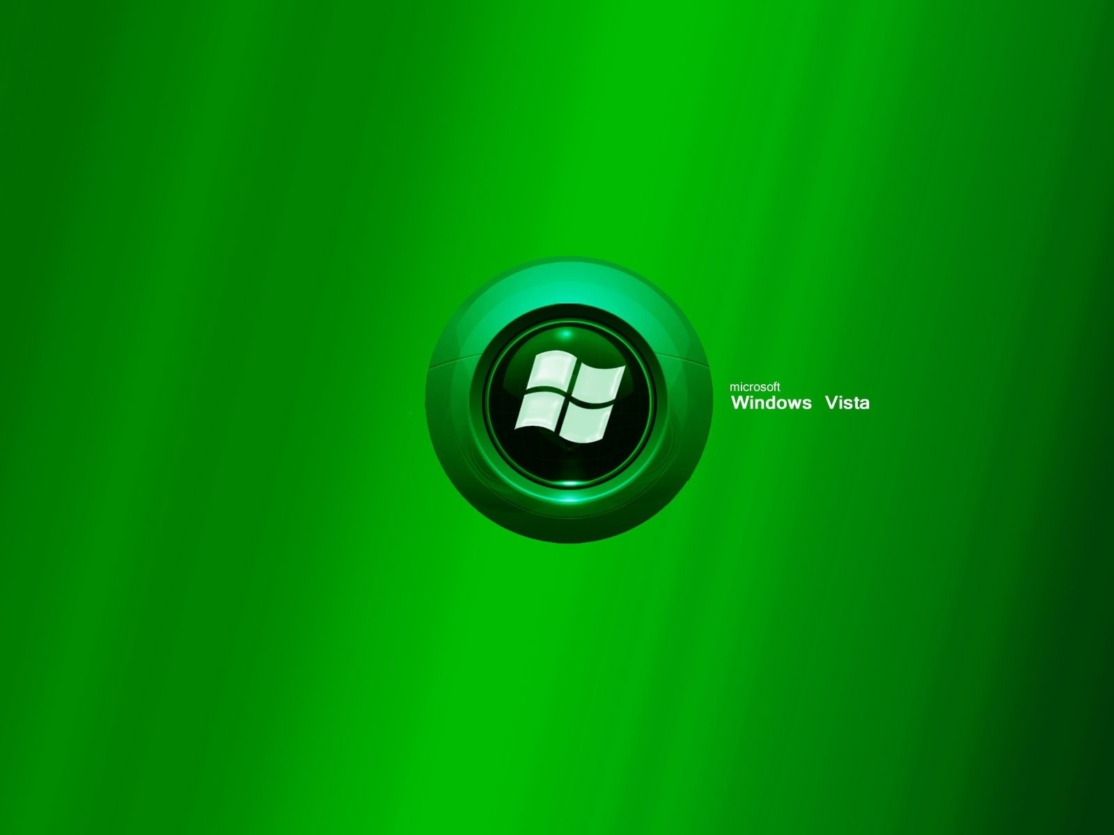 Windows Vista logo in green
