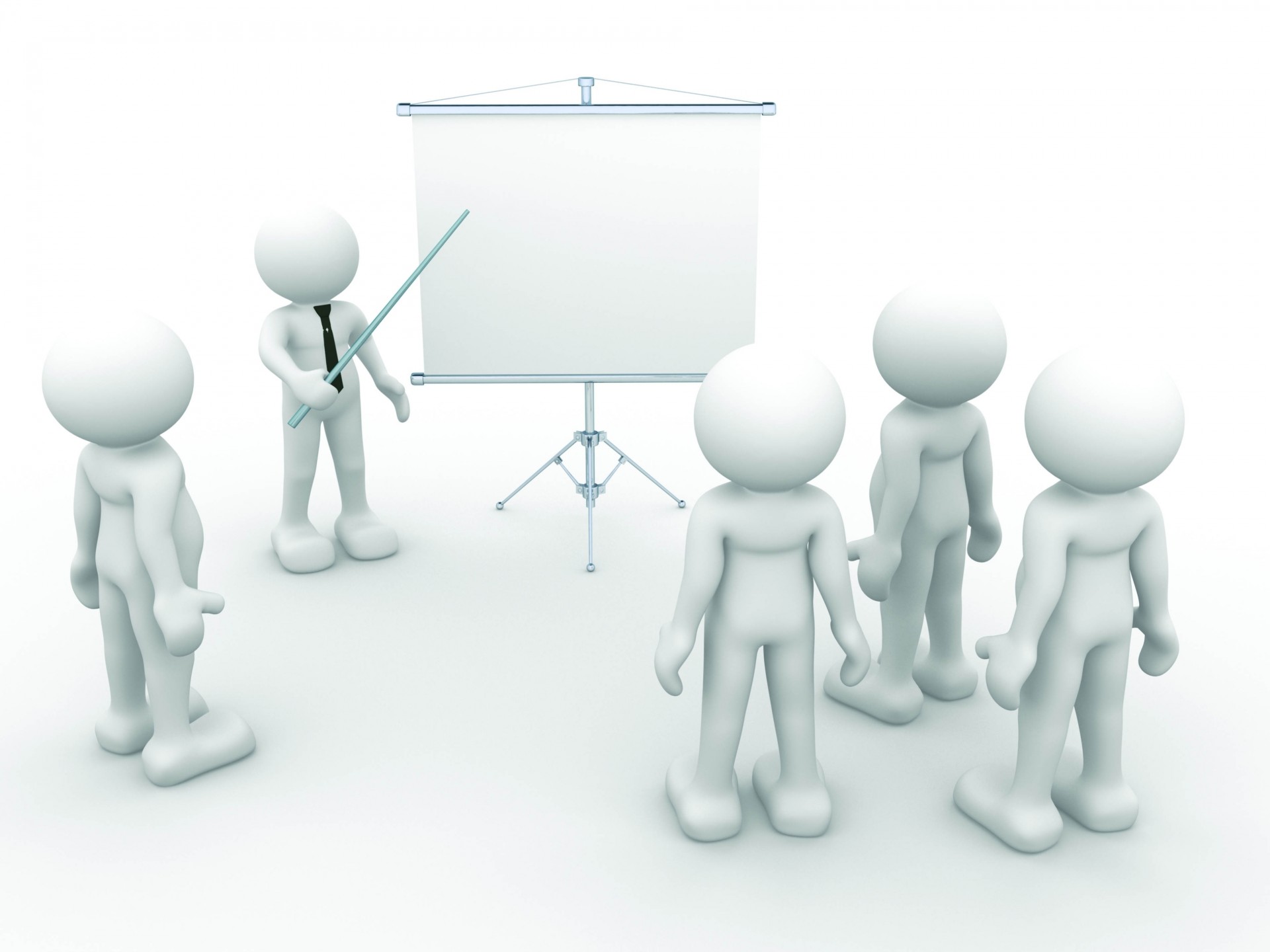 white background men slide show