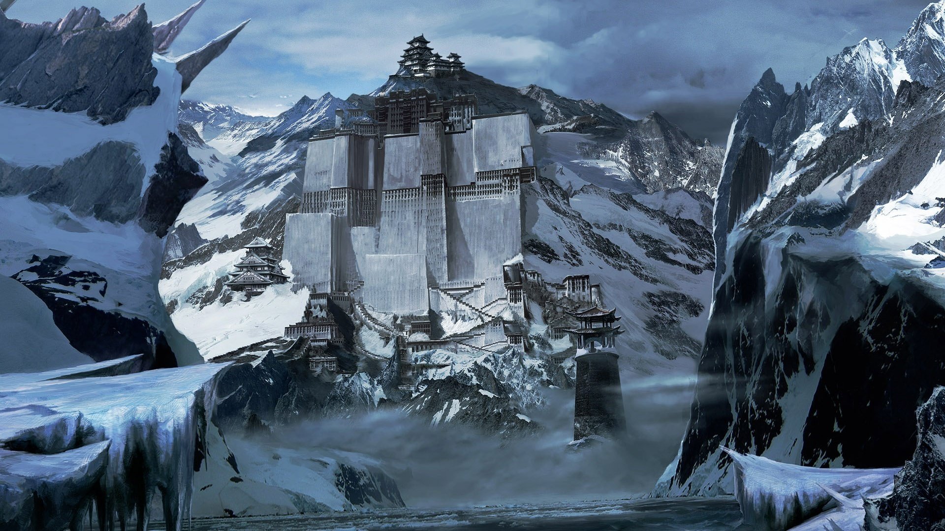 Mongolian base in Kamennaya Gora