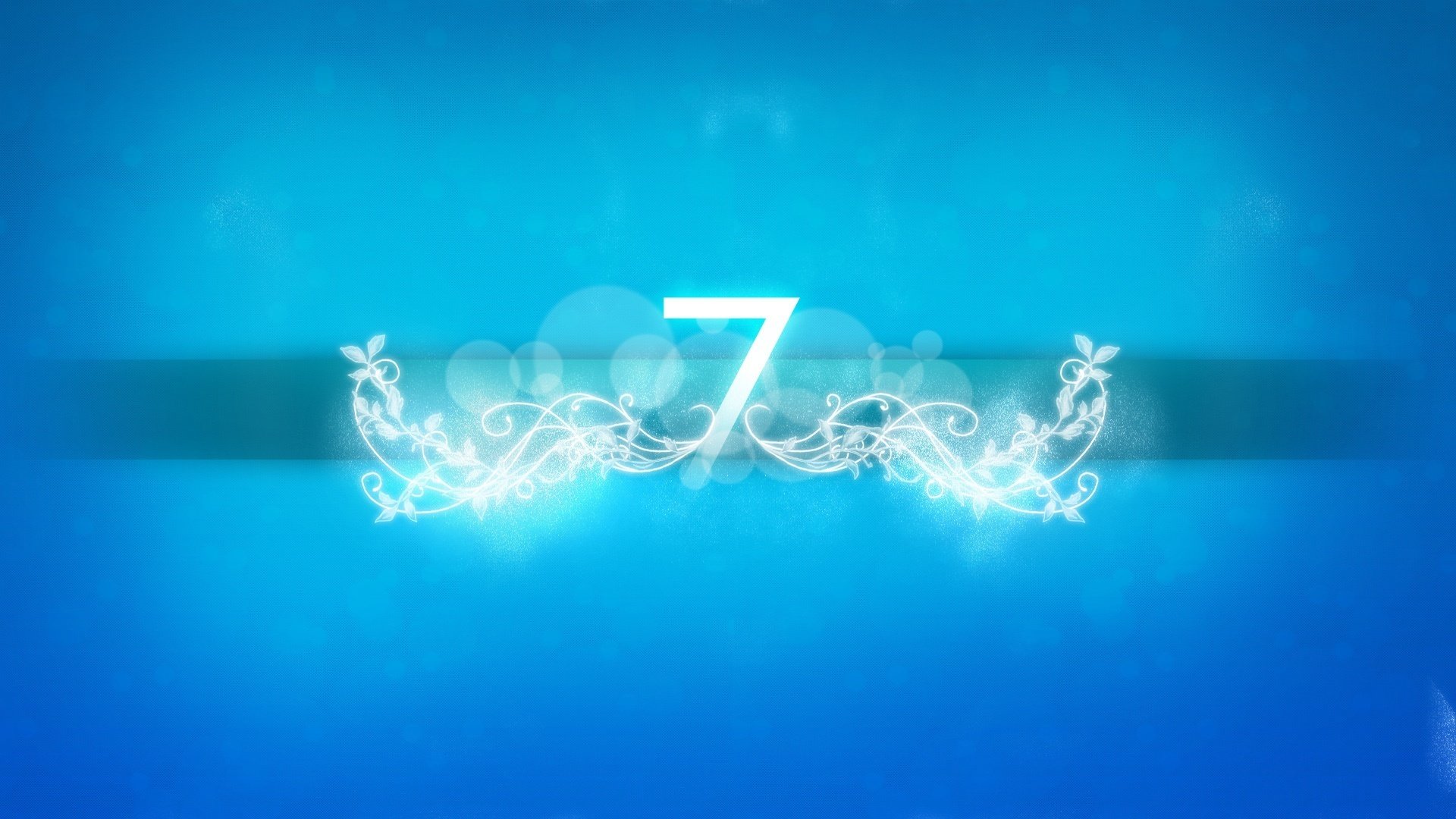 The fantasy logo of Windows Seven