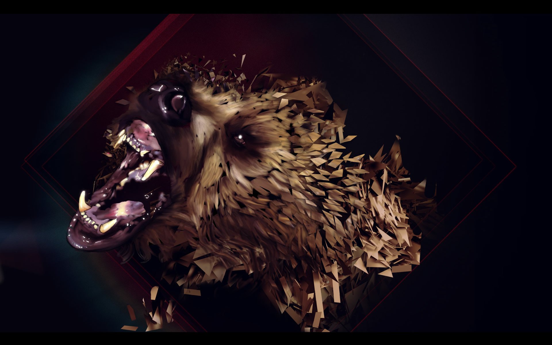 The grin is a wild animal similar to a beaver