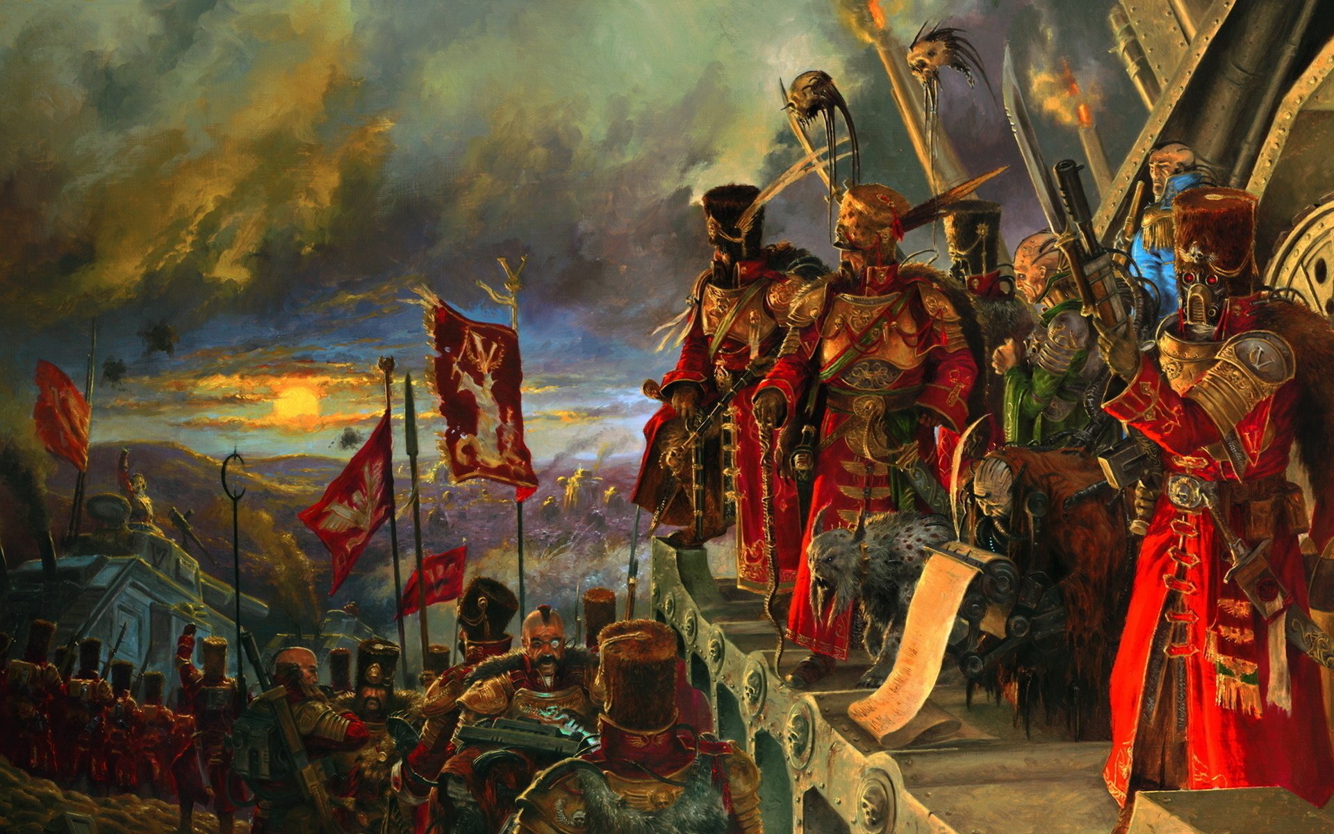 Fantasy karinka. The Emperor's Army
