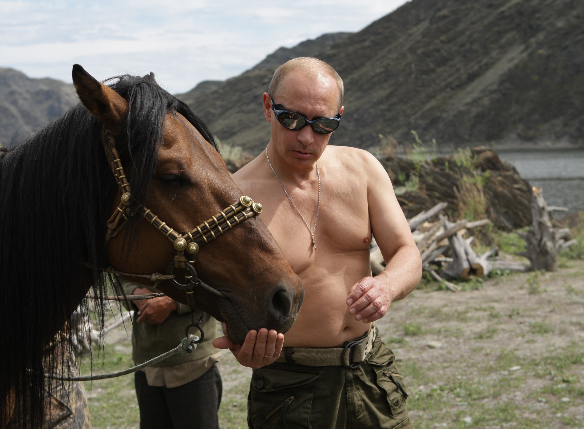 Vladimir Vladimirovich Putin in nature