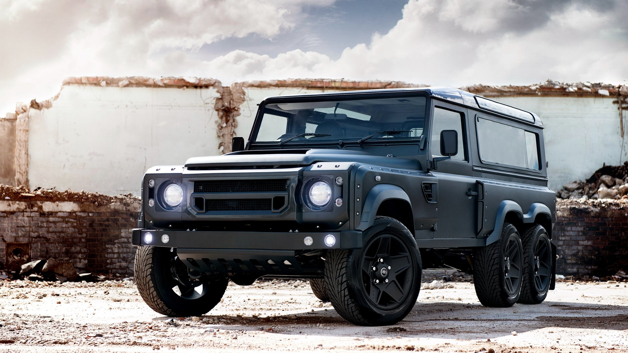 2015 project kahn land rover defender chelsea wide track tuning