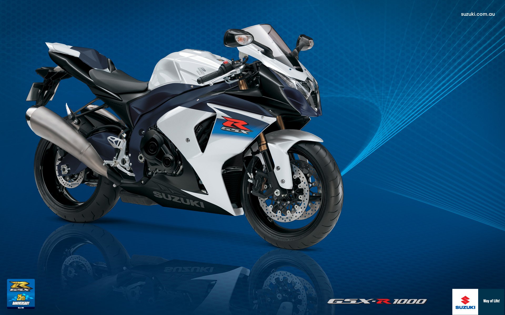 A new sport bike from the Suzuki collection