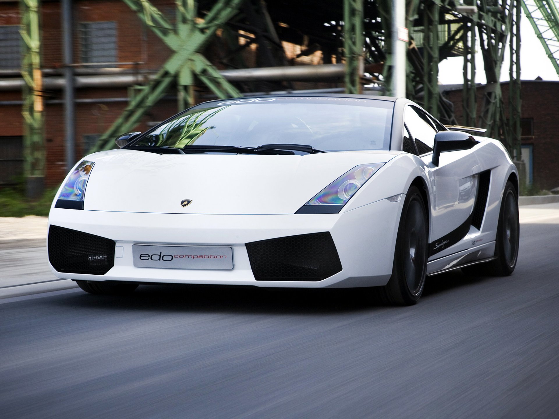 edo competition lamborghini gallardo superleggera white supercar motion