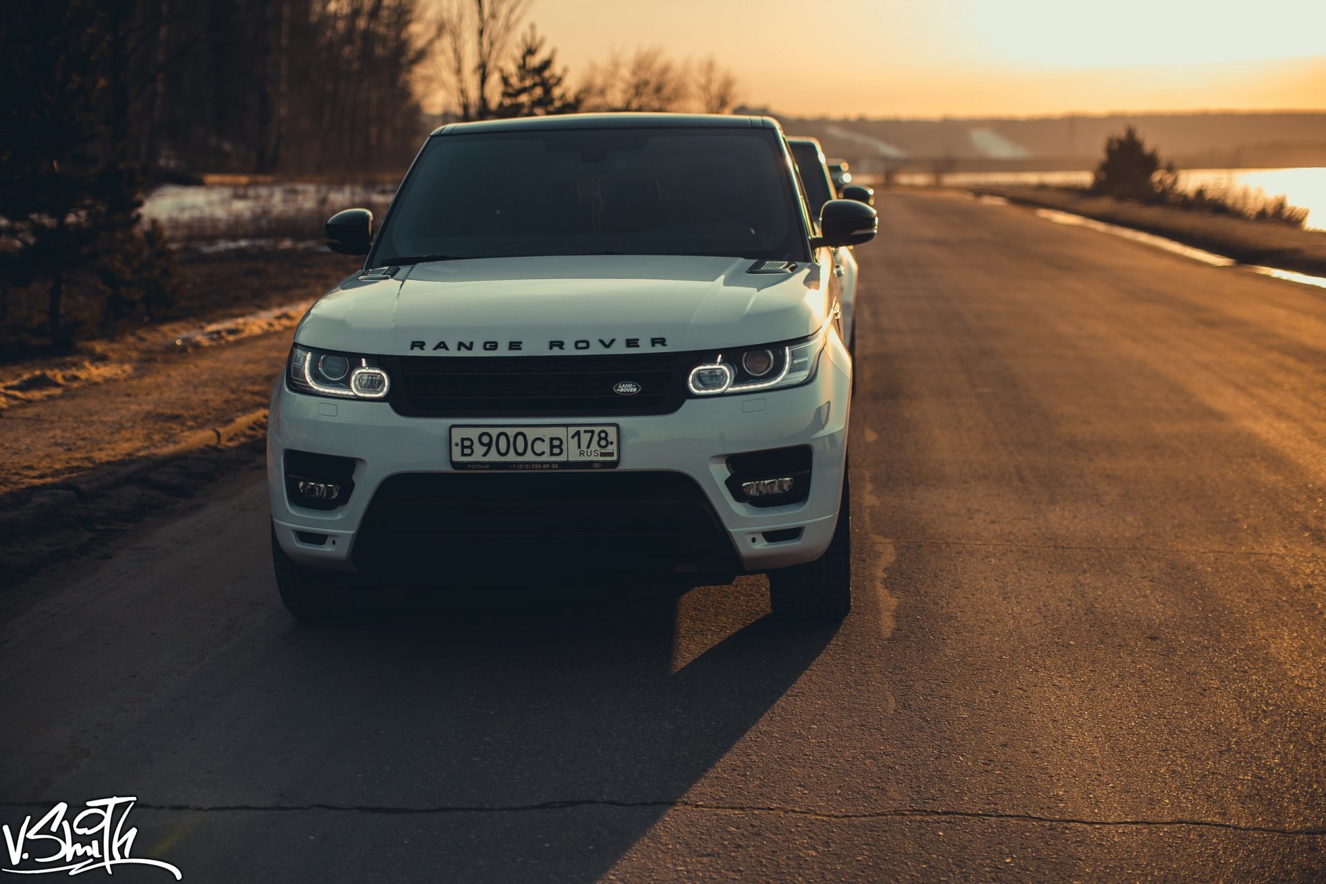 vladimir smith photography photos photographer range rover auto machine car embankment kaluga