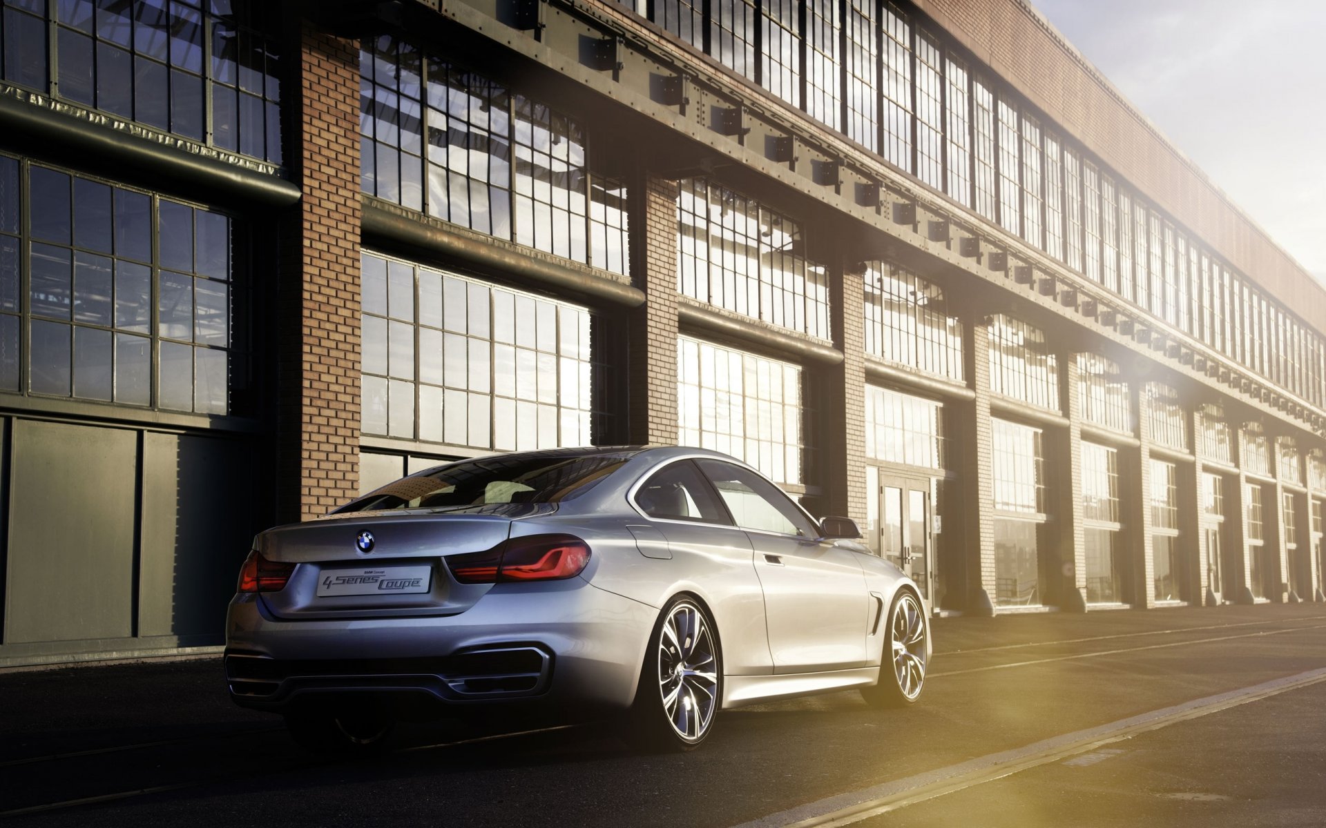 bmw 4 series coupe concept highlight light building boomer silver