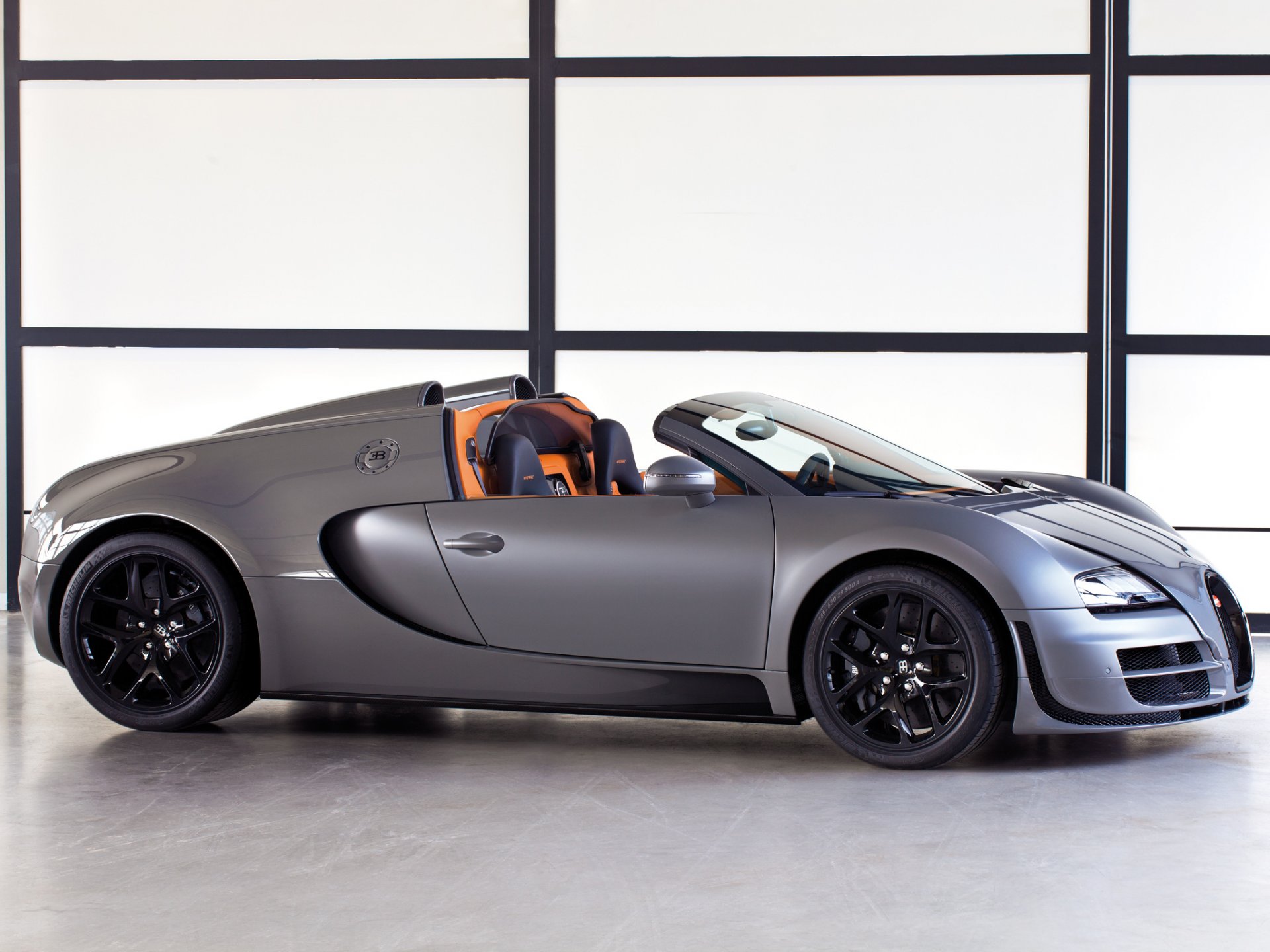 bugatti veyron grand sport roadster vitesse vehicles machine grey car
