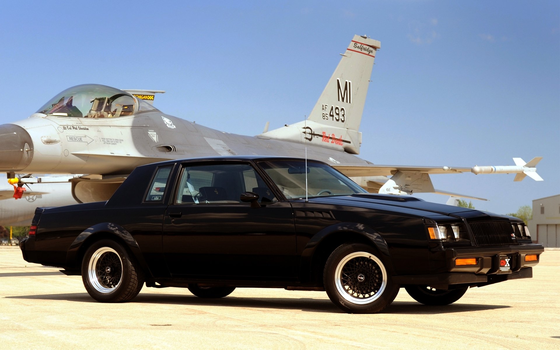 buick gnx grand national 1987 grand neyshnl front plane fighter sky