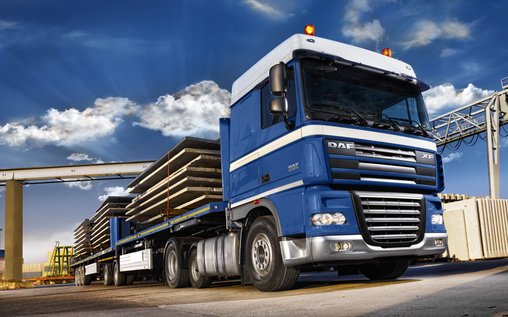 daf x £ 105 tractor wallpaper long-size truck xf105 wallpapers