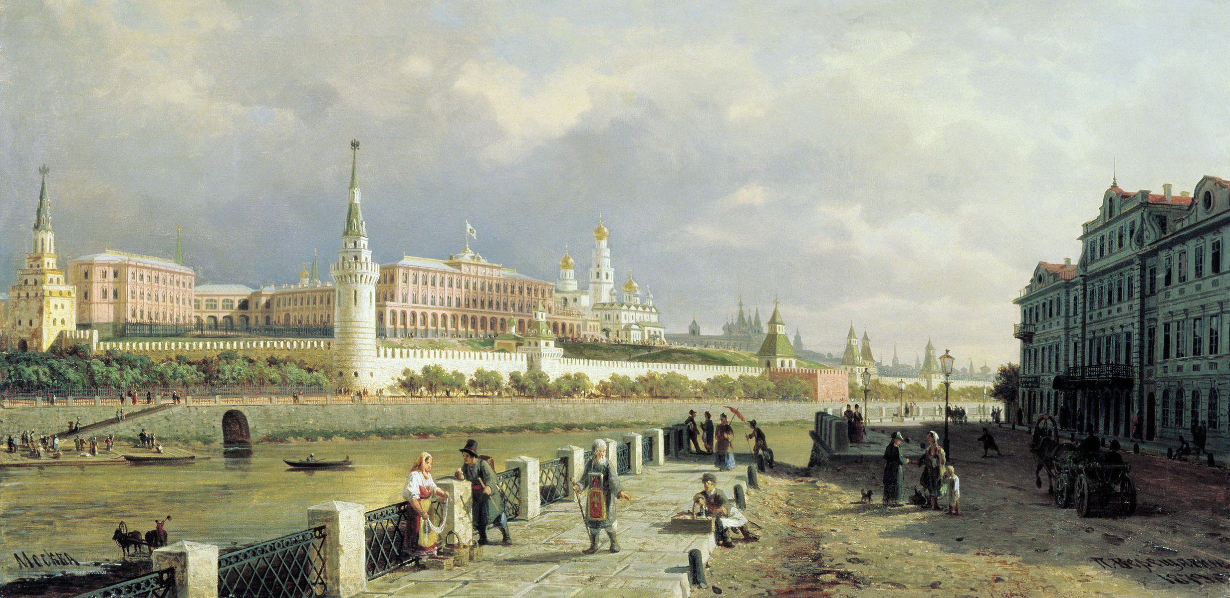 The most beautiful Kremlin in Vereshchagin's painting