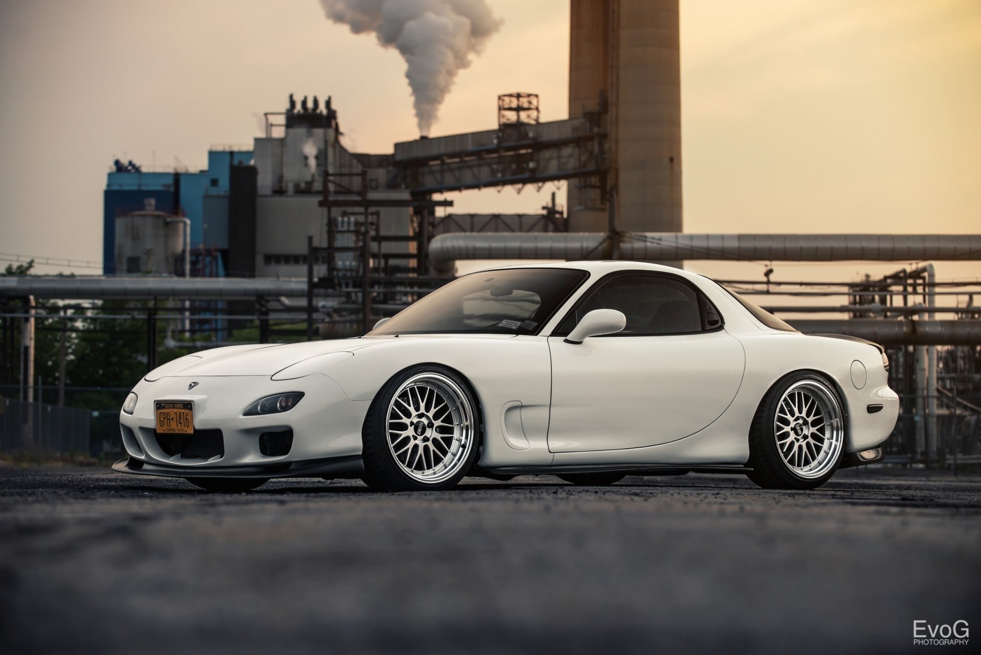 mazda rx-7 white automotive photography evano gucciardo japanese cars