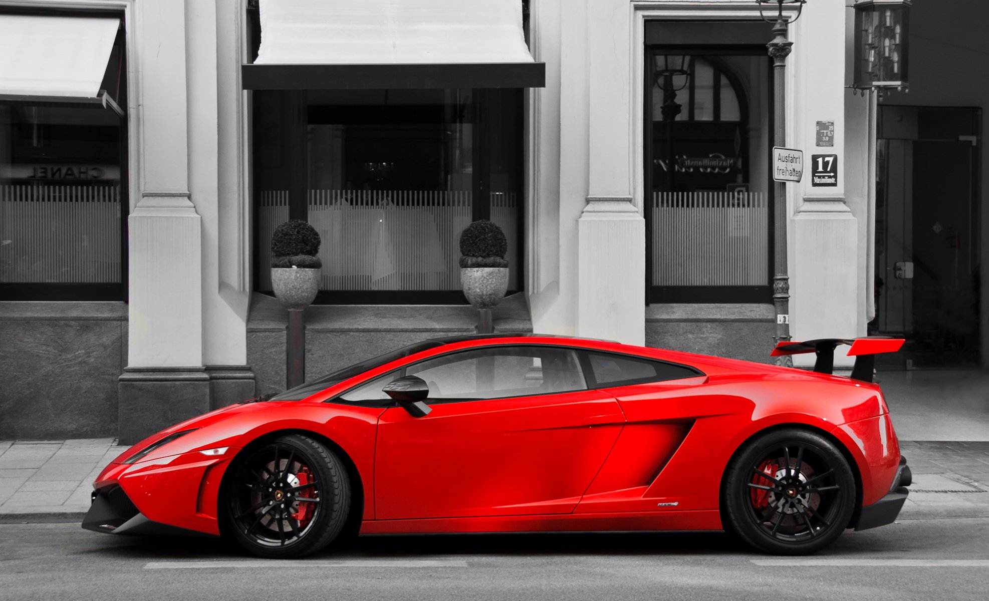 lamborghini gallardo lp570-4 super trofeo stradale red gaillardot