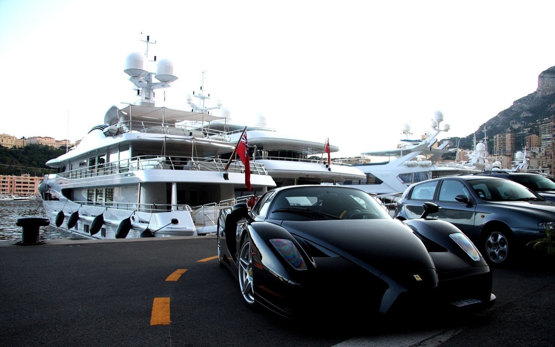enzo ferrari boat road ferrari enzo sports car maritime cars