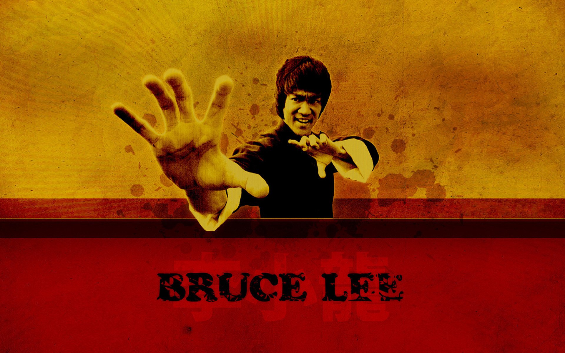 Martial arts fighter Bruce Lee