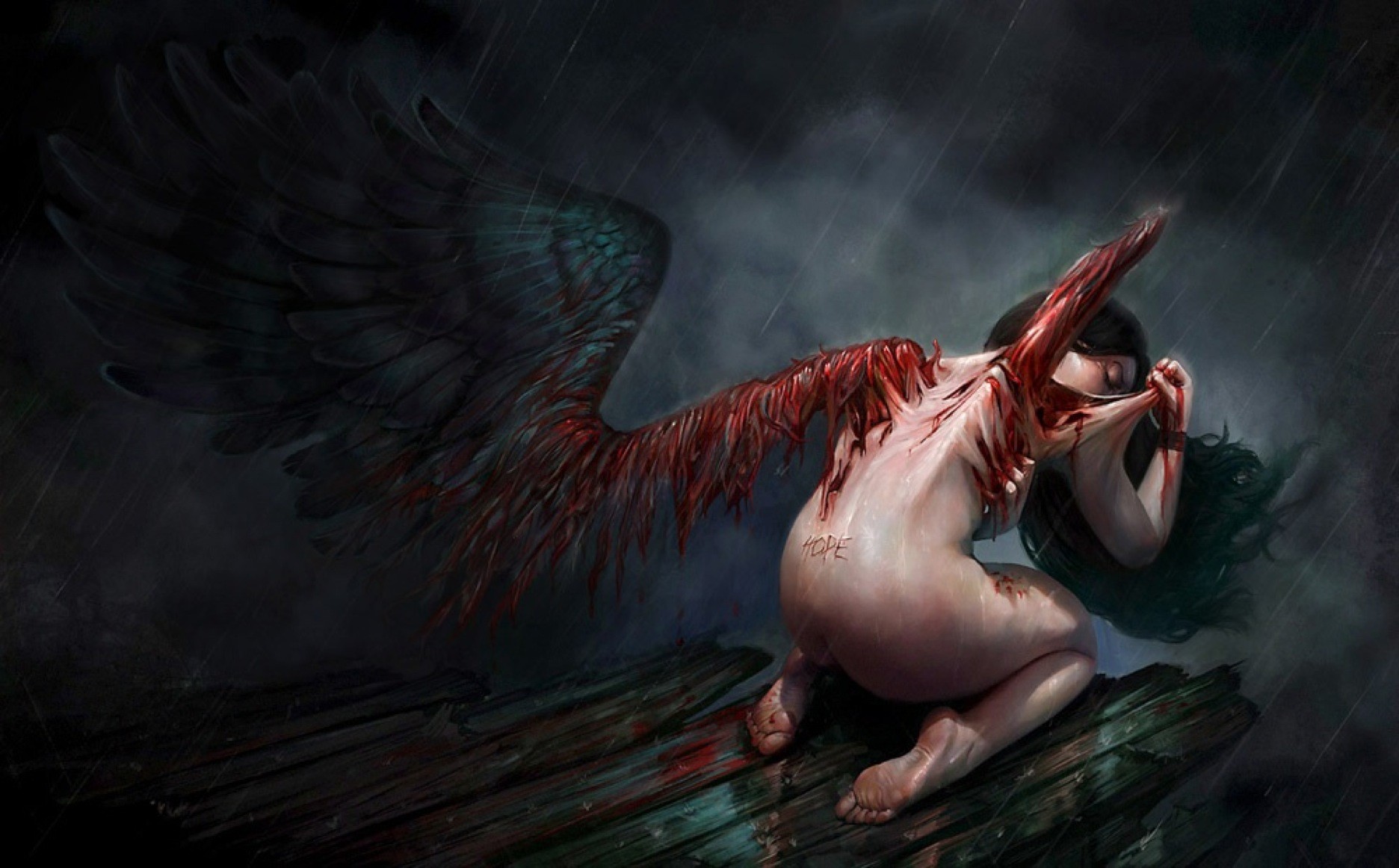 hope flesh wings despair