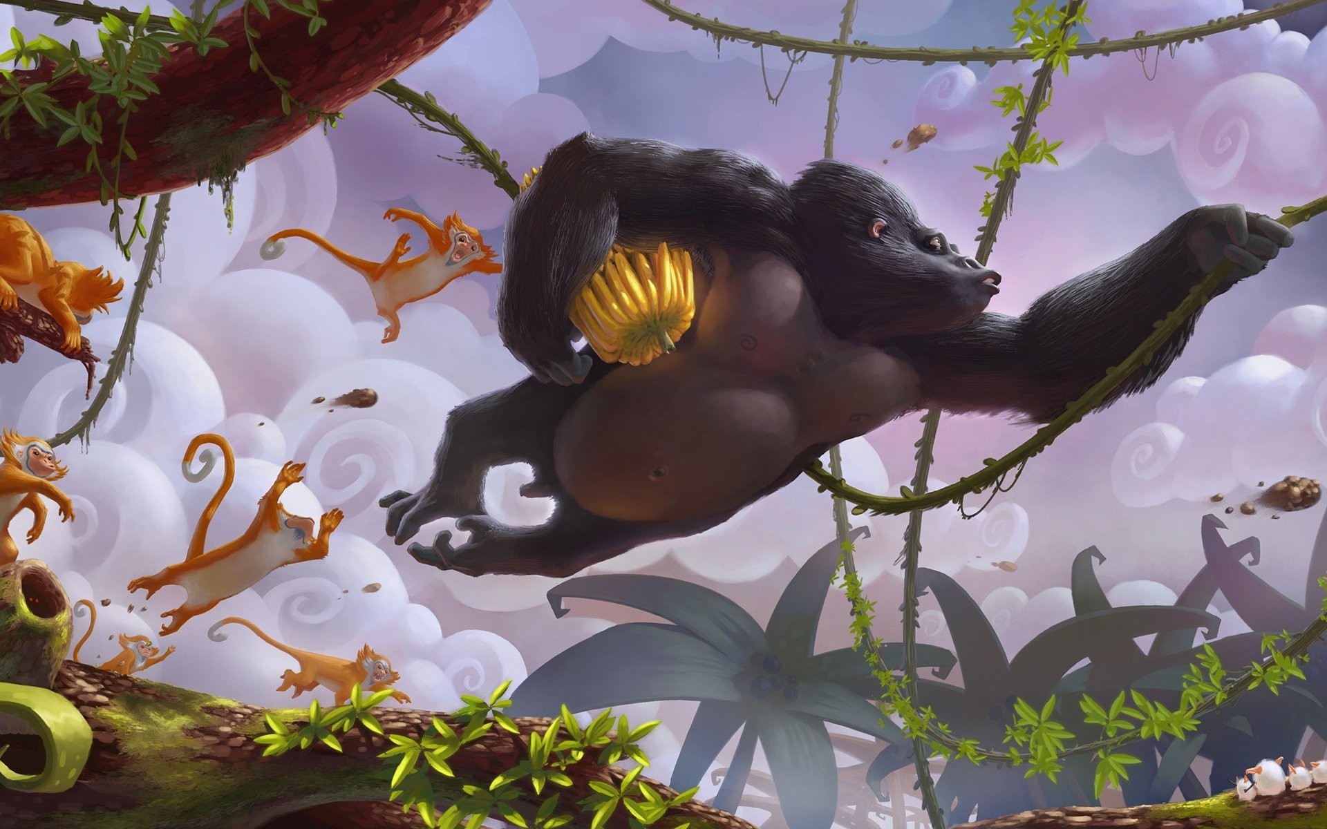 szymon biernacki banana split gorilla jungle bananas