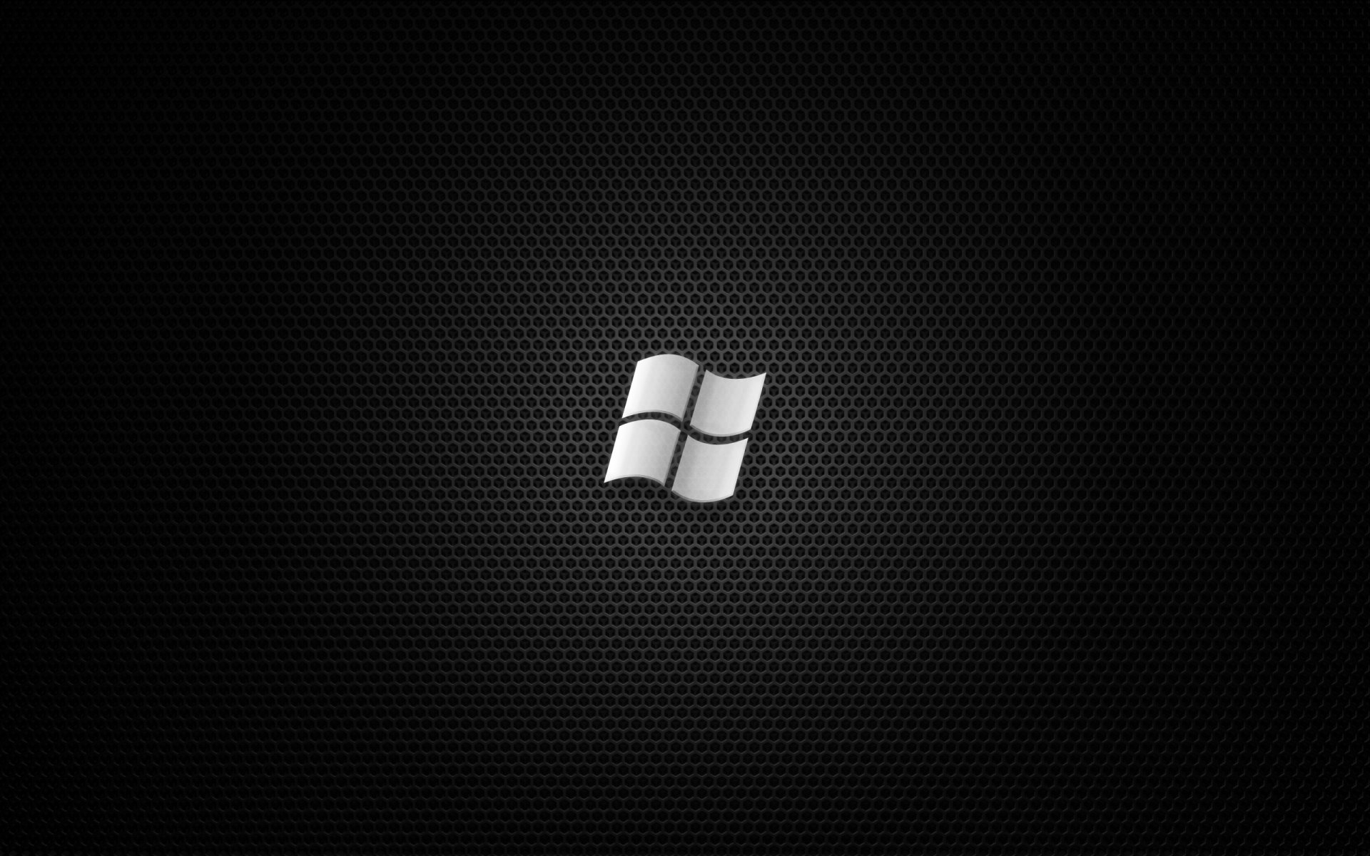 Microsoft desktop background white on black