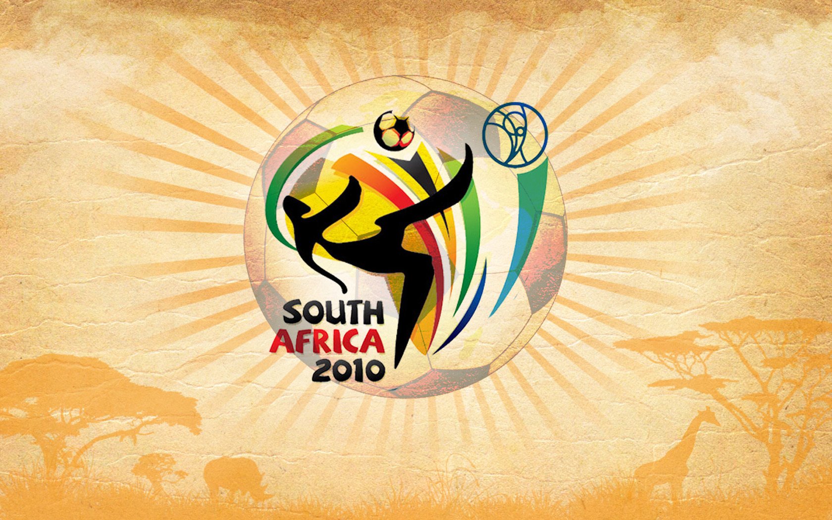 Football World Cup. The emblem of Africa
