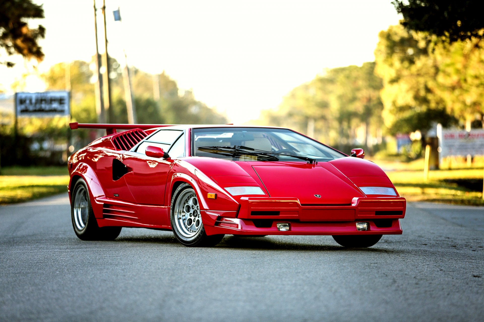 1990 bertone lamborghini countach 25th anniversary us-spec kauntach