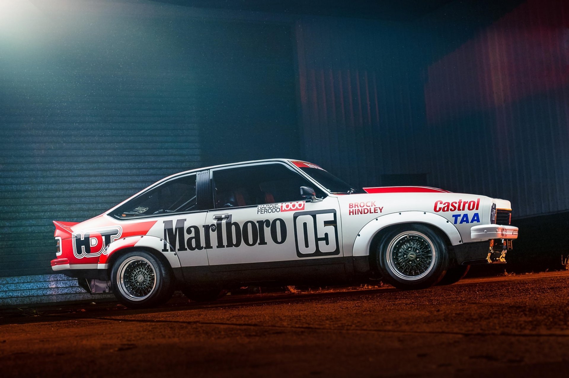 holden torana a9x race car profile marlboro castrol of the torus section