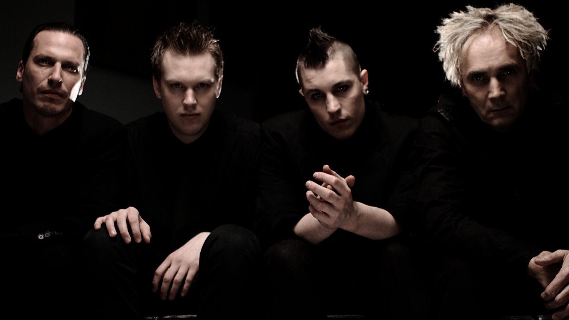 A musical group from a team of men