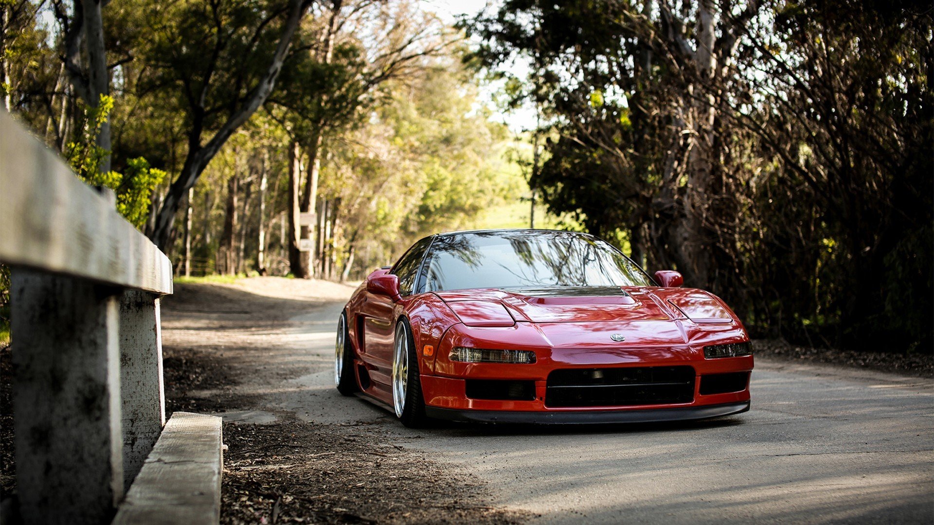 car wallpapers acura nsx jdm tuning red automobile desktop vehicles machine