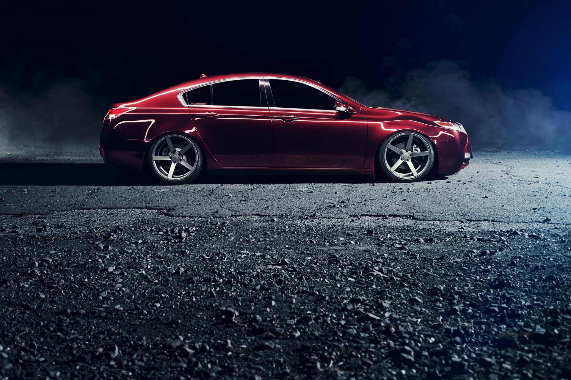 honda acura tl stance red section