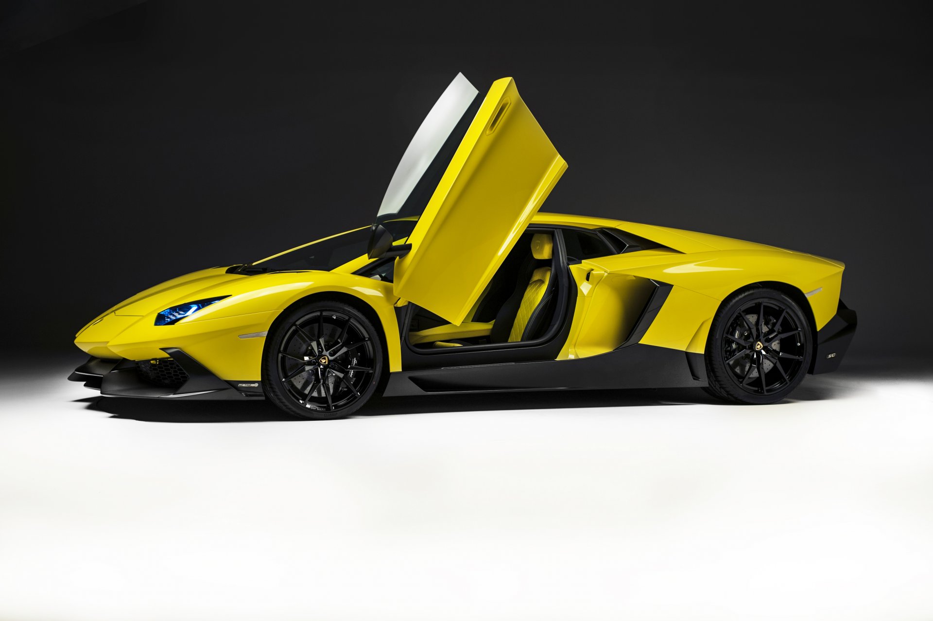 lamborghini aventador lp700-4 50 anniversario edition vehicles doors background
