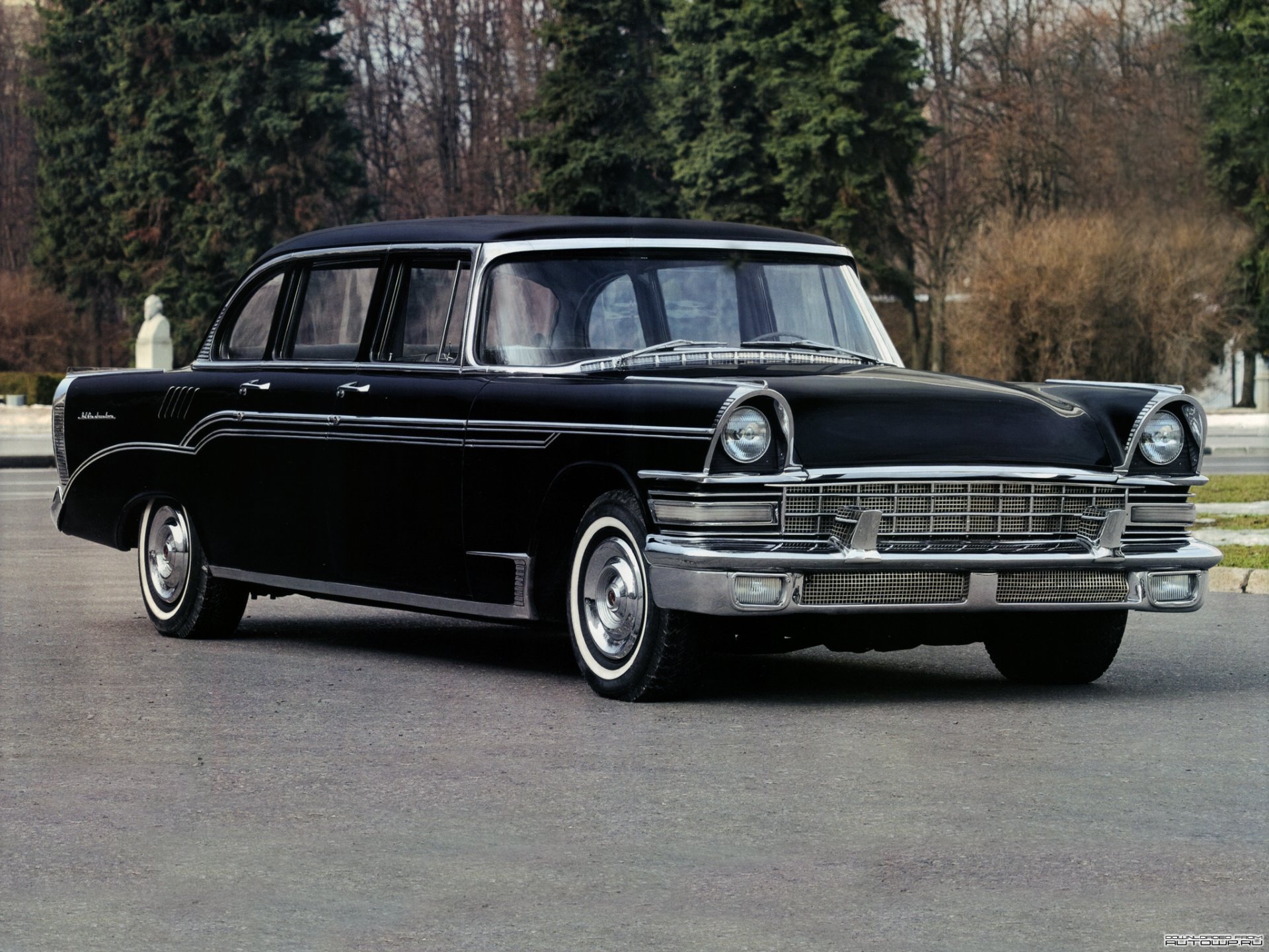 zil 111 soviet vehicles limousine retro