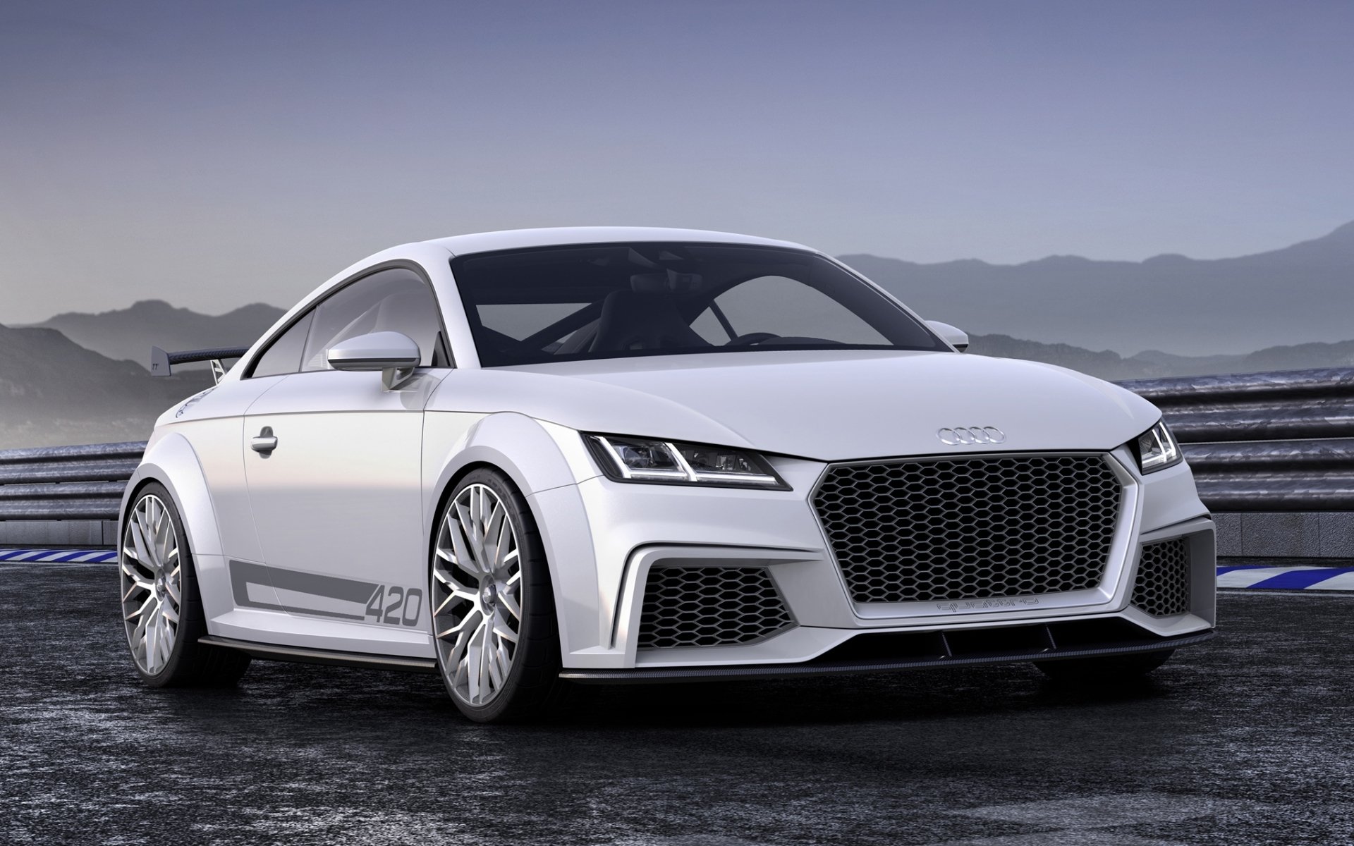 audi tt quattro sport concept sports front