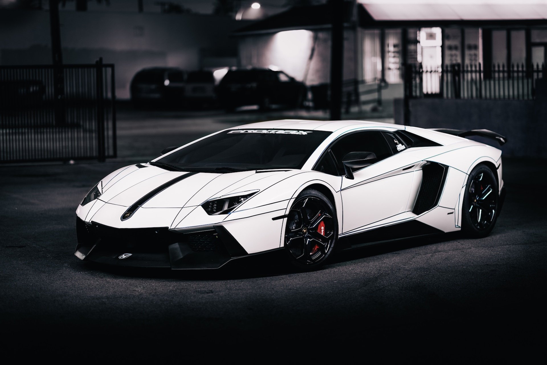 lamborghini aventador lp700-4 2014 tron tuning car front