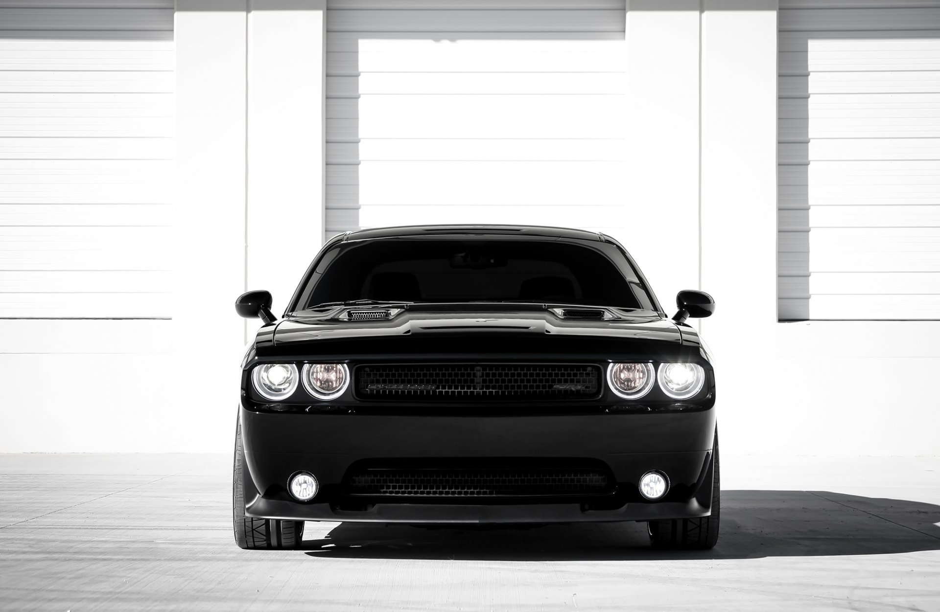 dodge challenger srt8 exclusive motoring black front to tuning