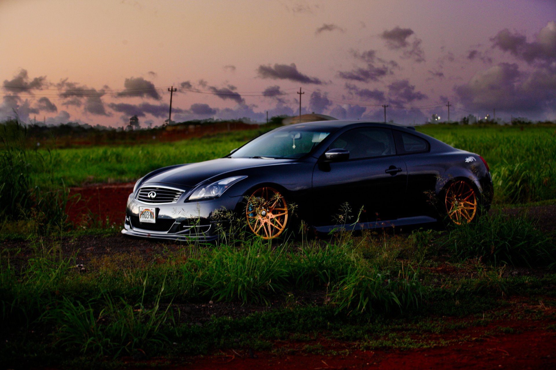 infiniti g37 black tuning