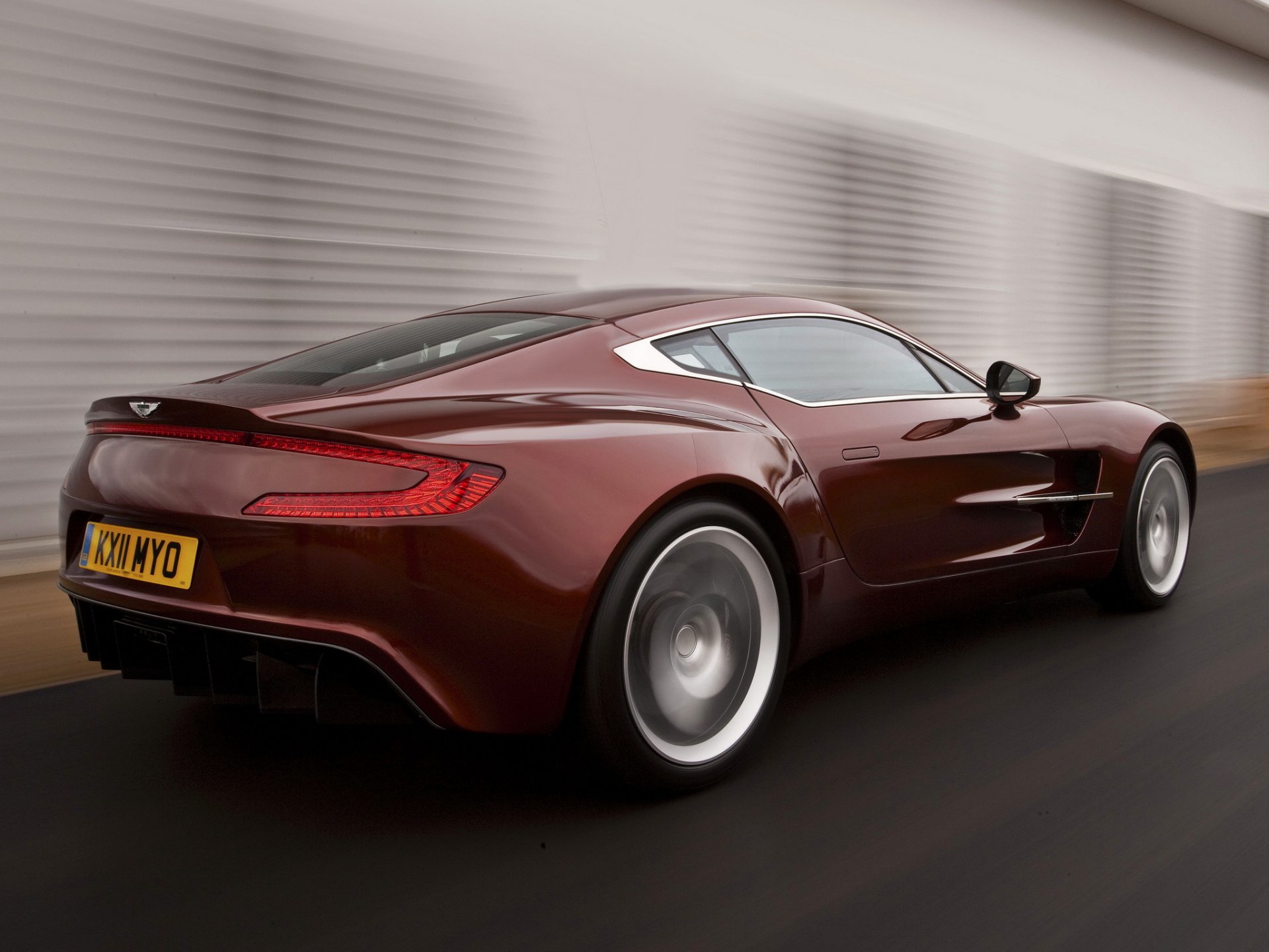 cars vehicles machinery machine aston martin red motion road car one-77