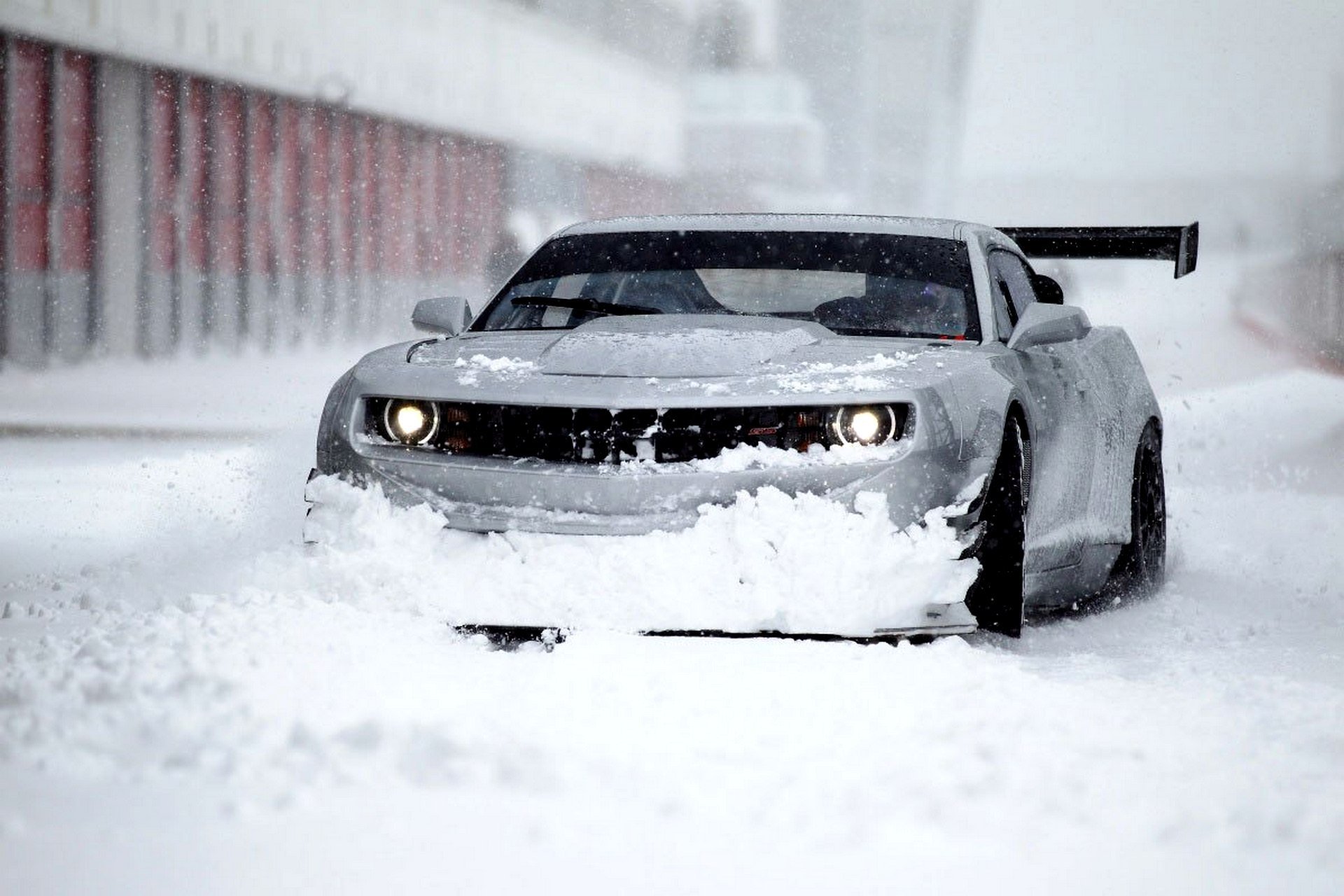 car wallpapers chevrolet camaro zl1 snow winter vehicles front beautiful