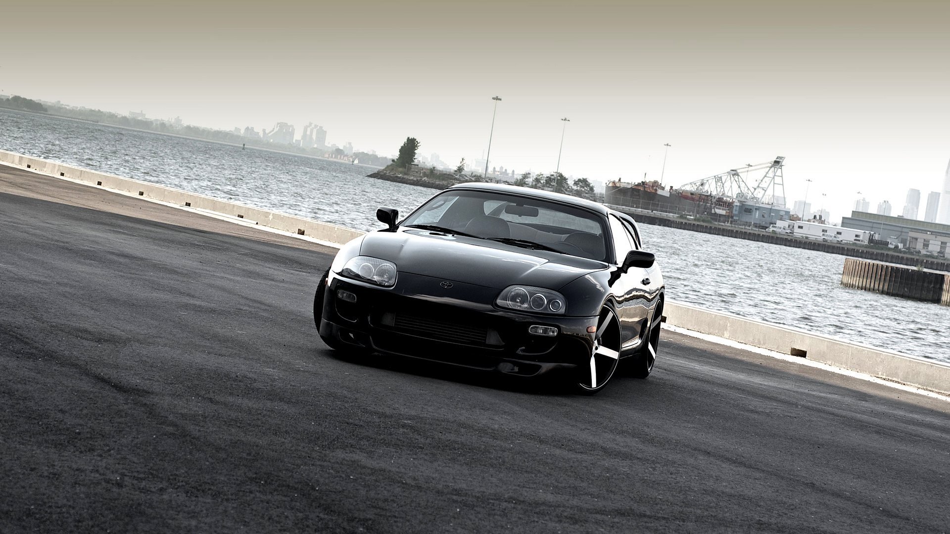 car wallpapers black tuning toyota supra vossen beautiful automobile desktop vehicles supra machine