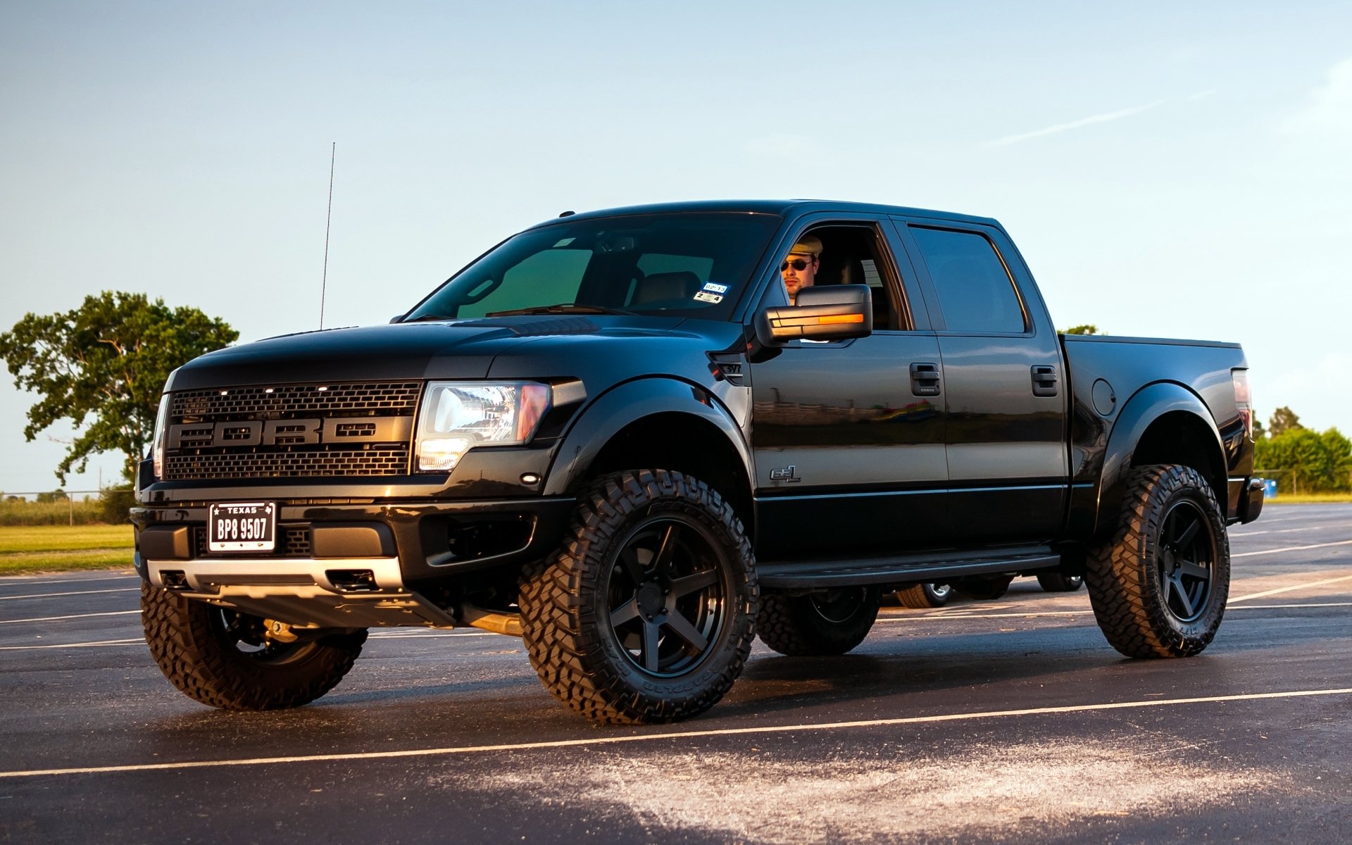 ford f-150 svt raptor supercrew f- 150 supercar truck front tuning sky