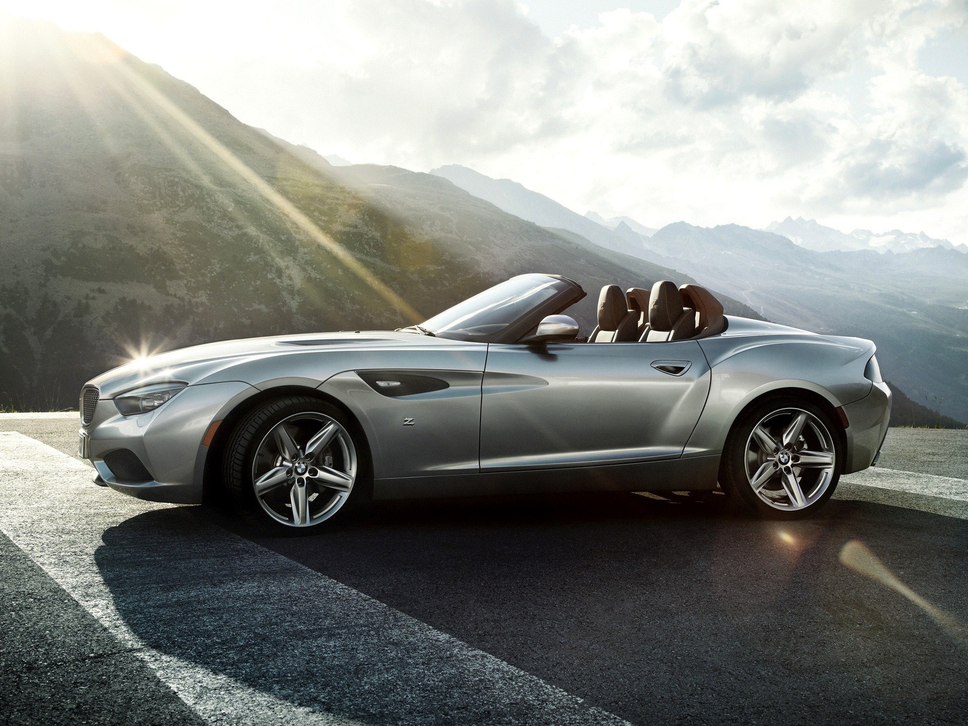 car wallpapers new bmw zagato roadster 2012 desktop beautiful vehicles machine mountain
