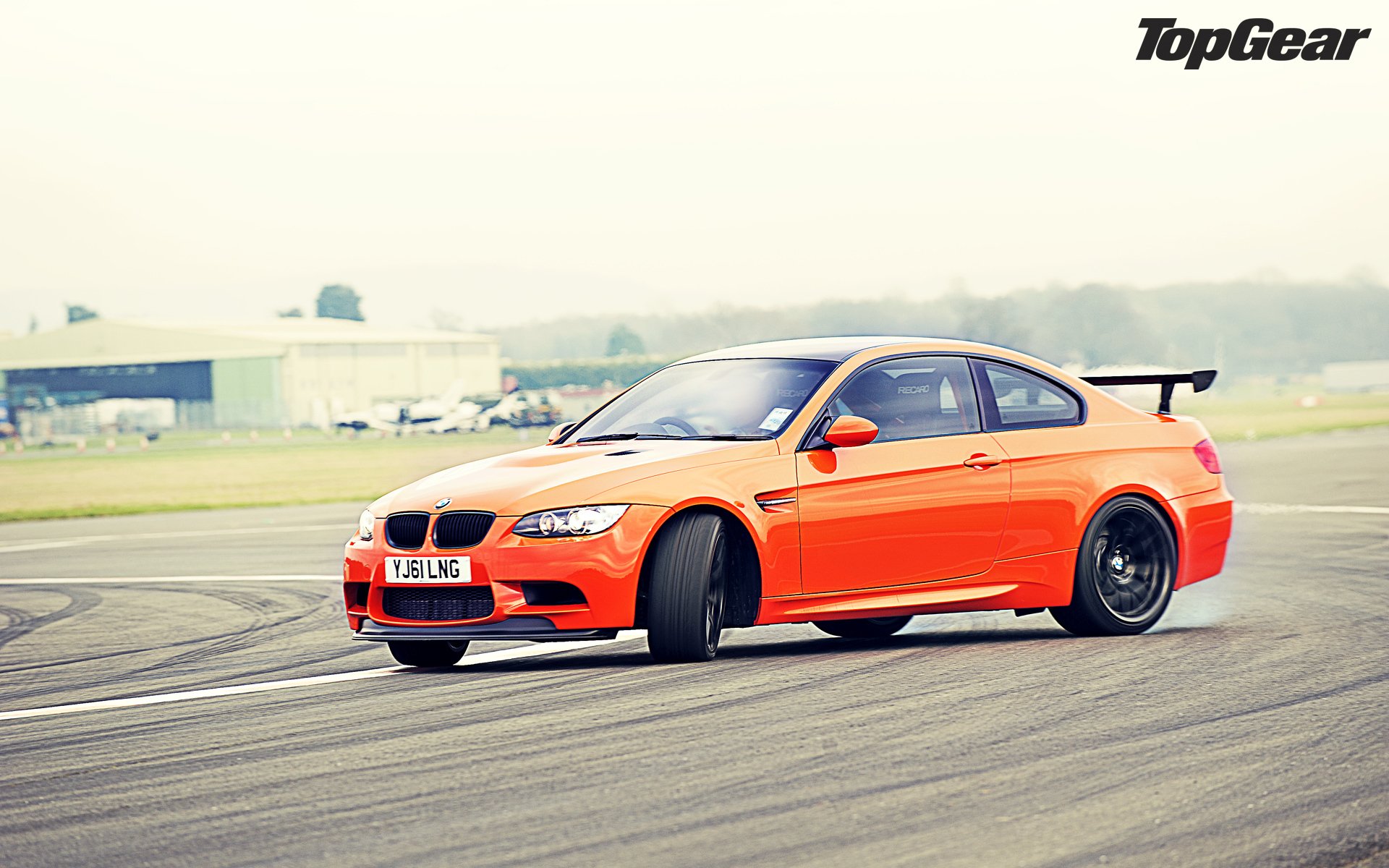 top gear the highest gear the best tv show bmw m3 gts tcu orange supercar front drift track