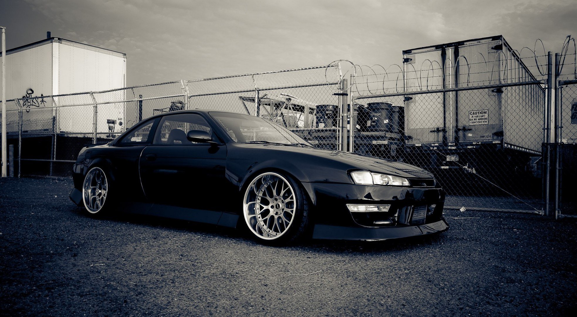 car nissan silvia 200sx black tuning jdm style stance nation drift cars wallpapers effect vehicles sylvie 200 six machine desktop table