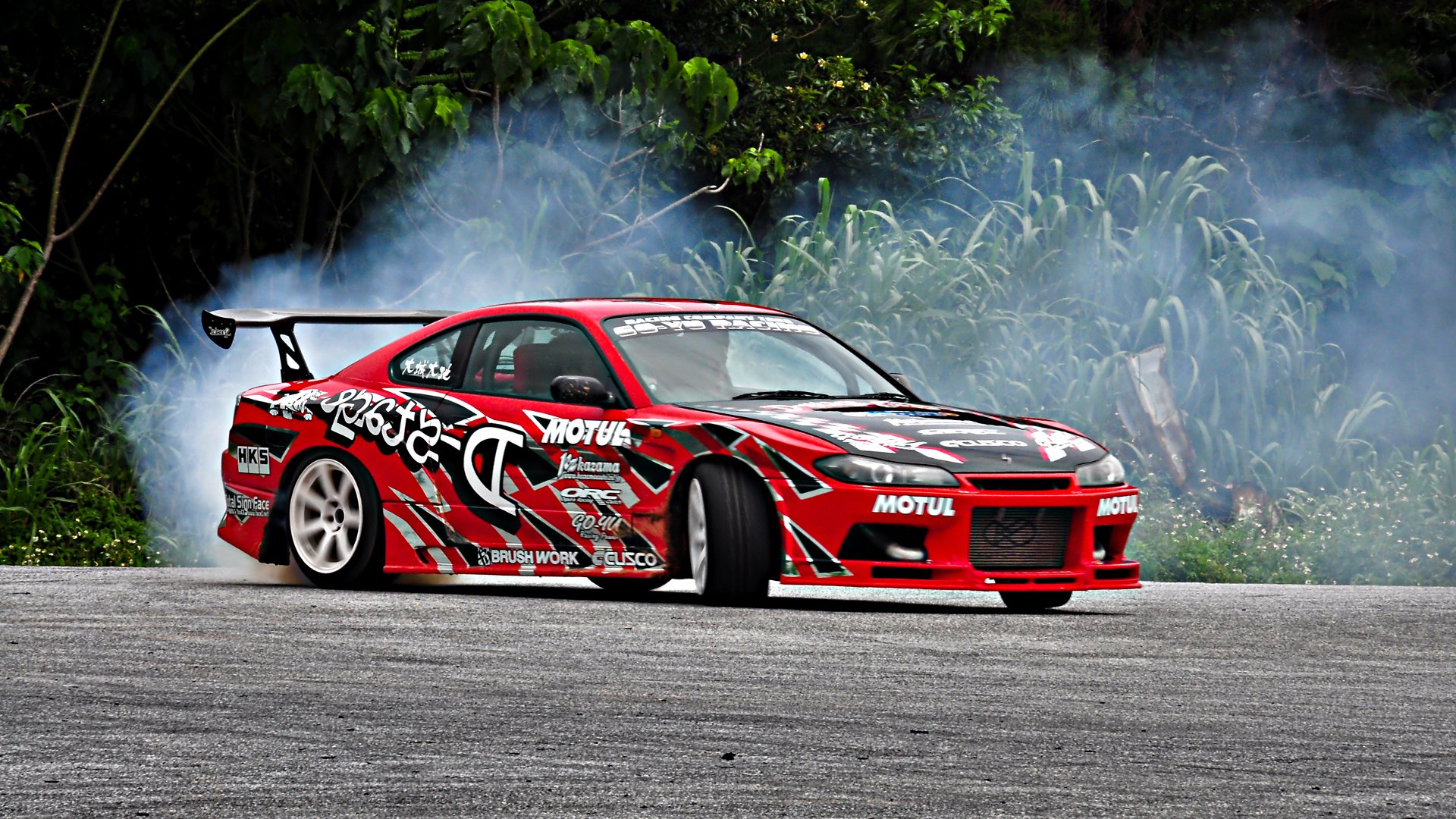 nissan silvia s15 drift tuning drifting sports smoke car photo cars cars wallpapers auto wallpapers