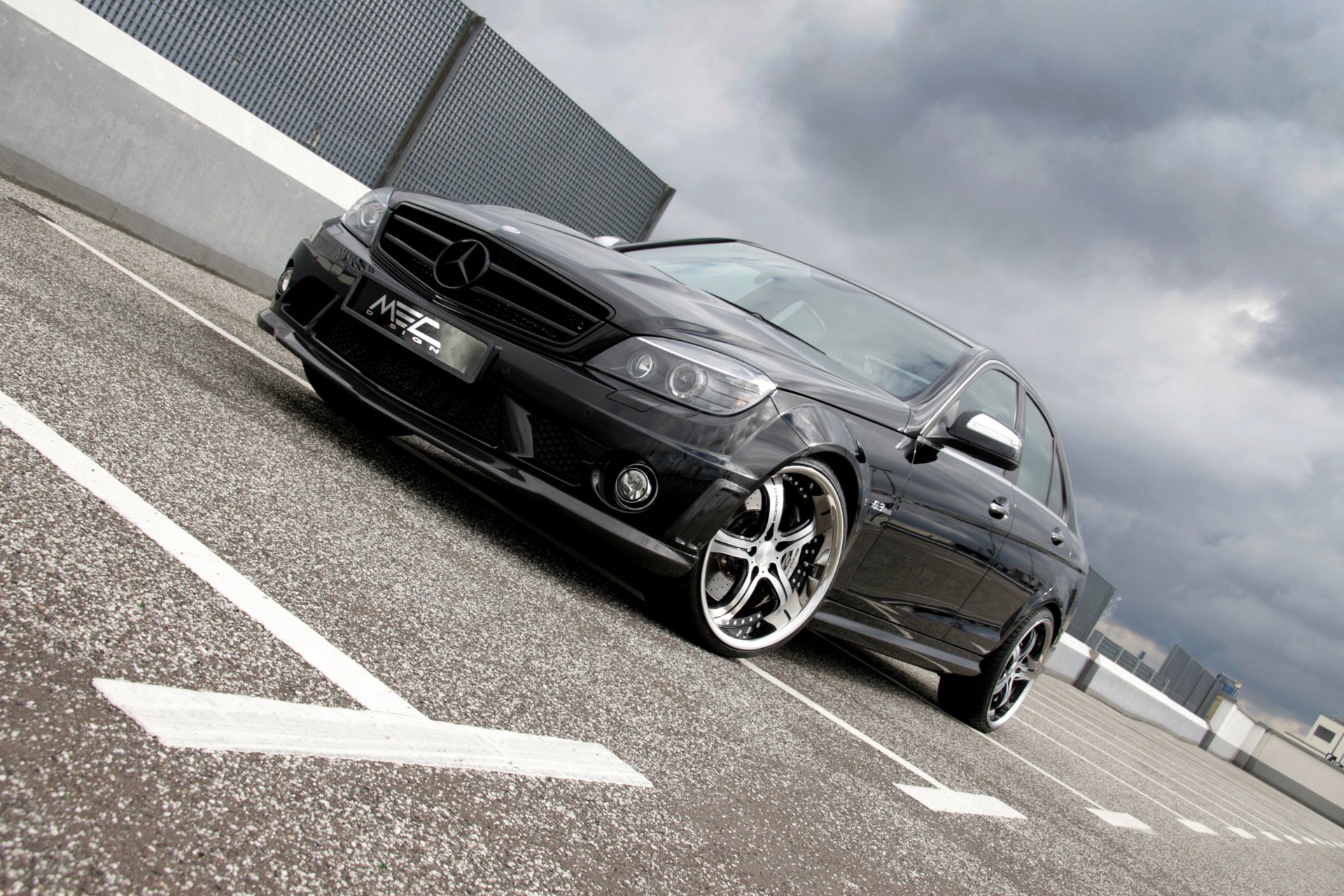 c class c63 amg mec design clouds machinery cars wallpapers cars auto wallpapers rims parking black