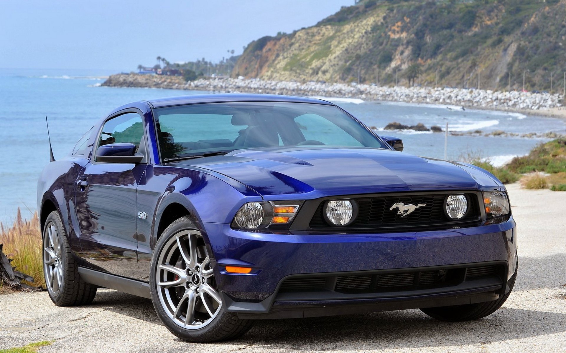 auto ford mustang ford mustang gt about the sea car machine wallpaper wallpapers