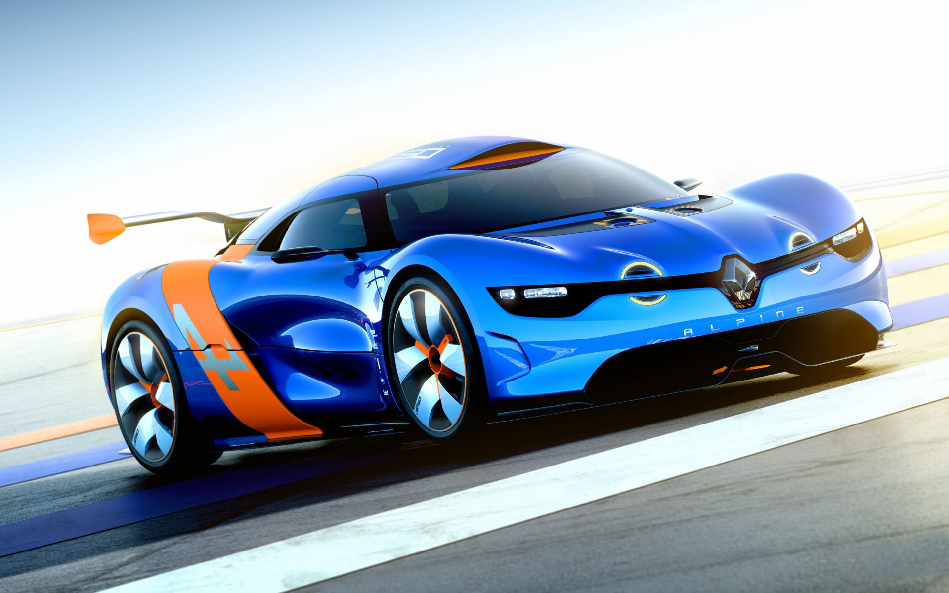 car wallpapers renault alpine concept a110-50 beautiful automobile desktop vehicles alpina blue machine