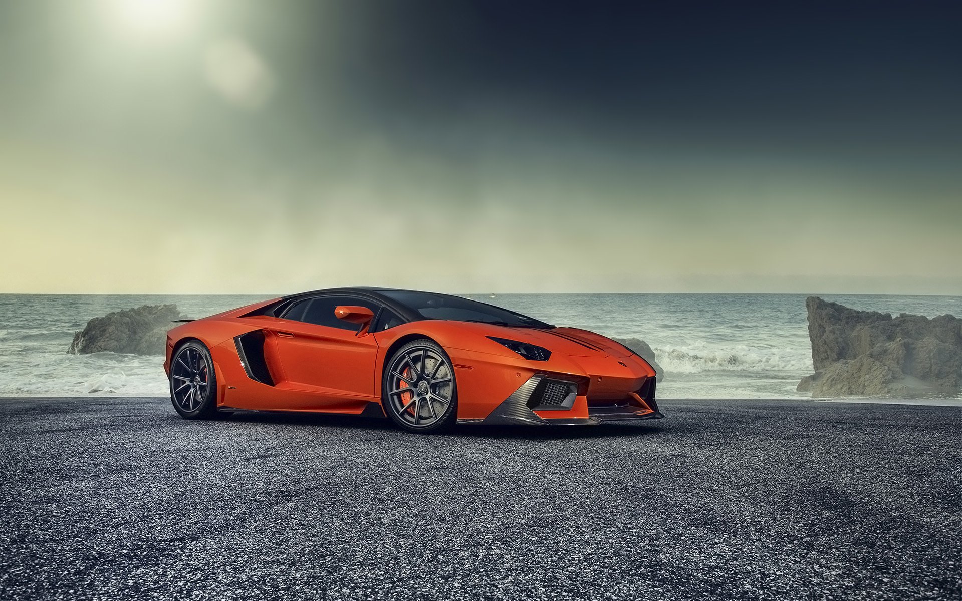 lamborghini aventador-v zaragoza vorsteiner supercar tuning ocean