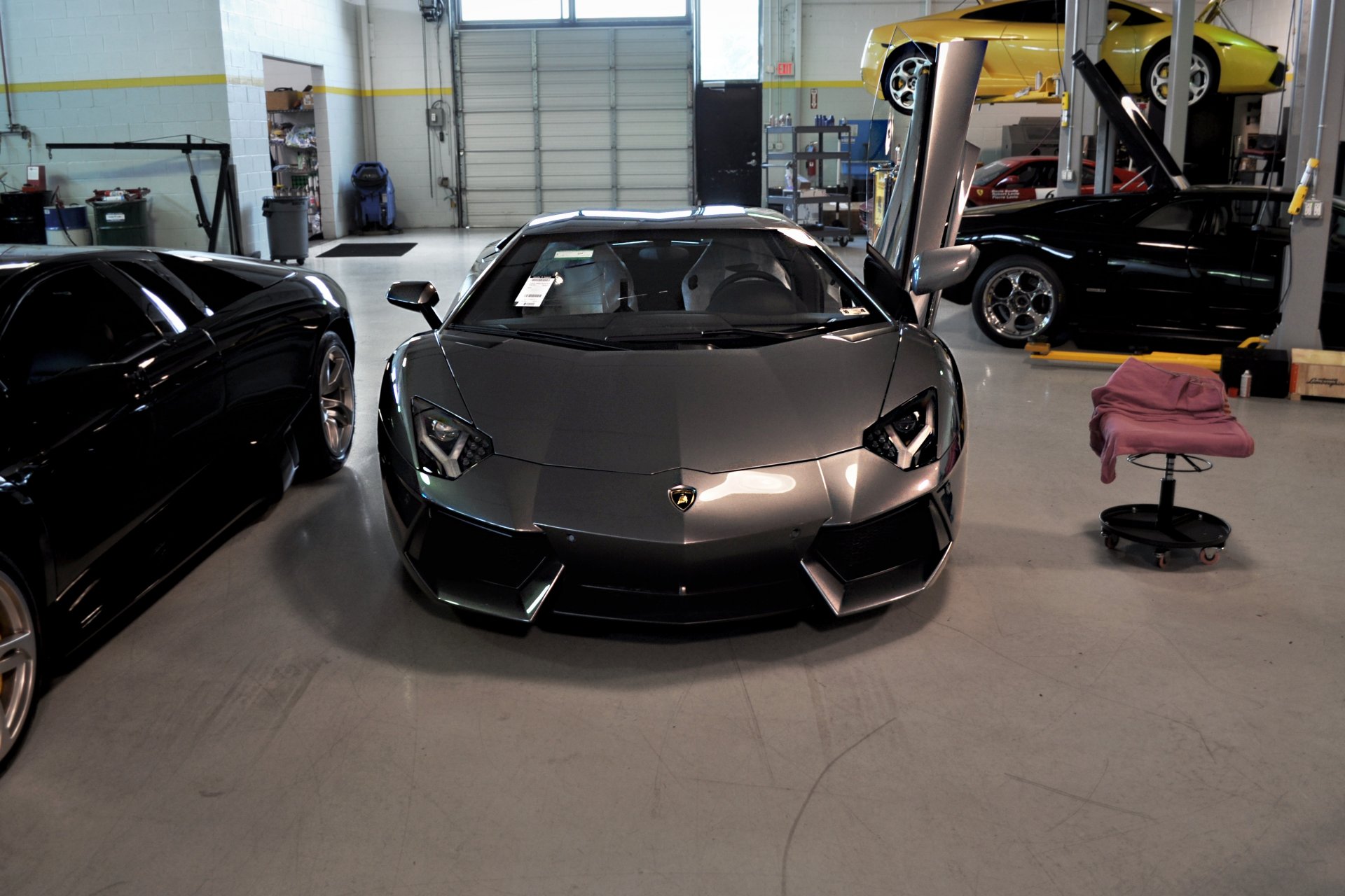 lamborghini aventador lp700-4 grey murcielago gallardo murselago shop